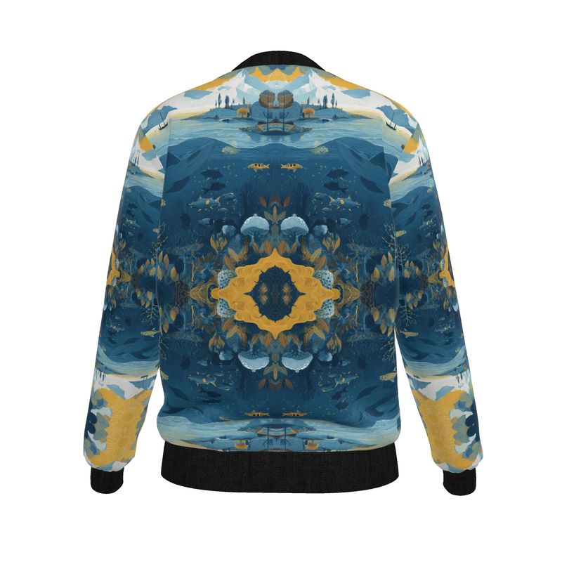 MV Couture Damen-Bomberjacke aus Wende-Seide