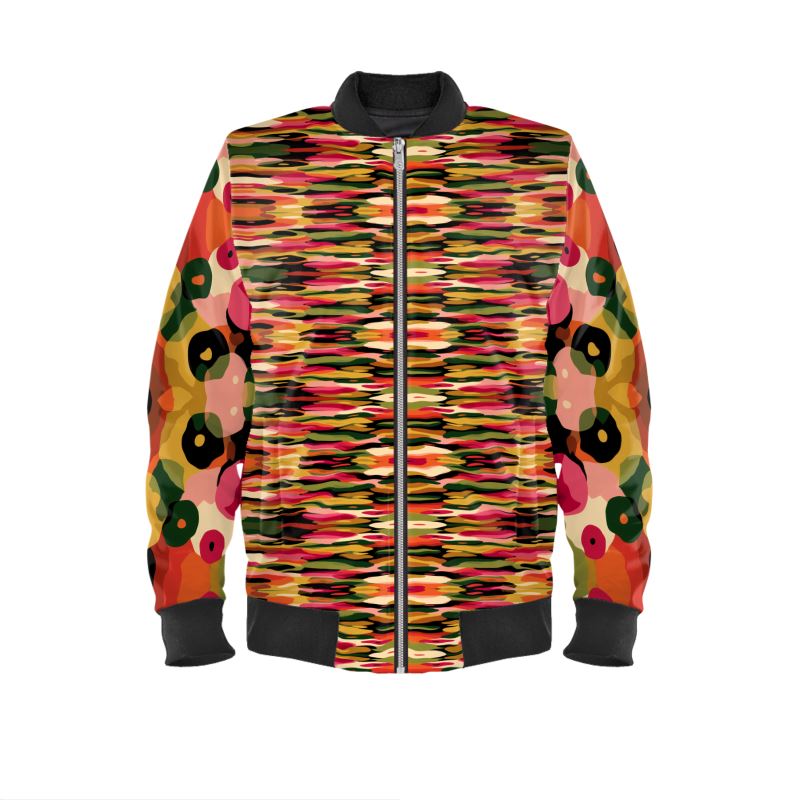 MV Couture Wende-Bomberjacke für Herren aus Seide - Wearable Art