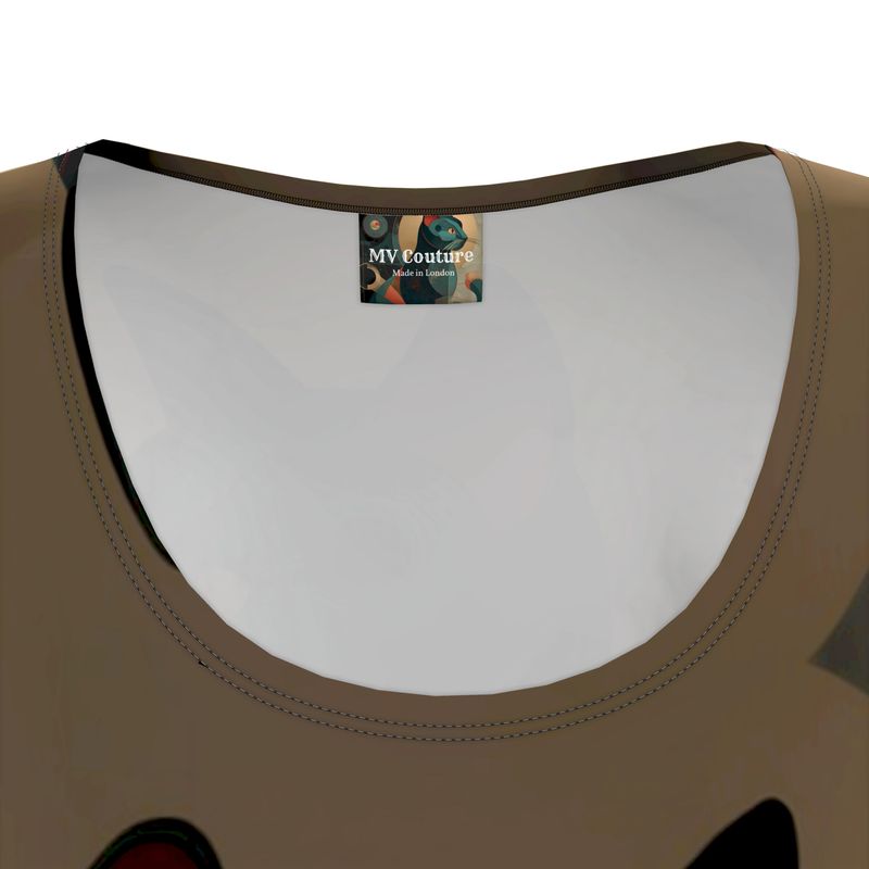 MV Couture Damen T Shirt-Kleid | The Pet Lovers Edition