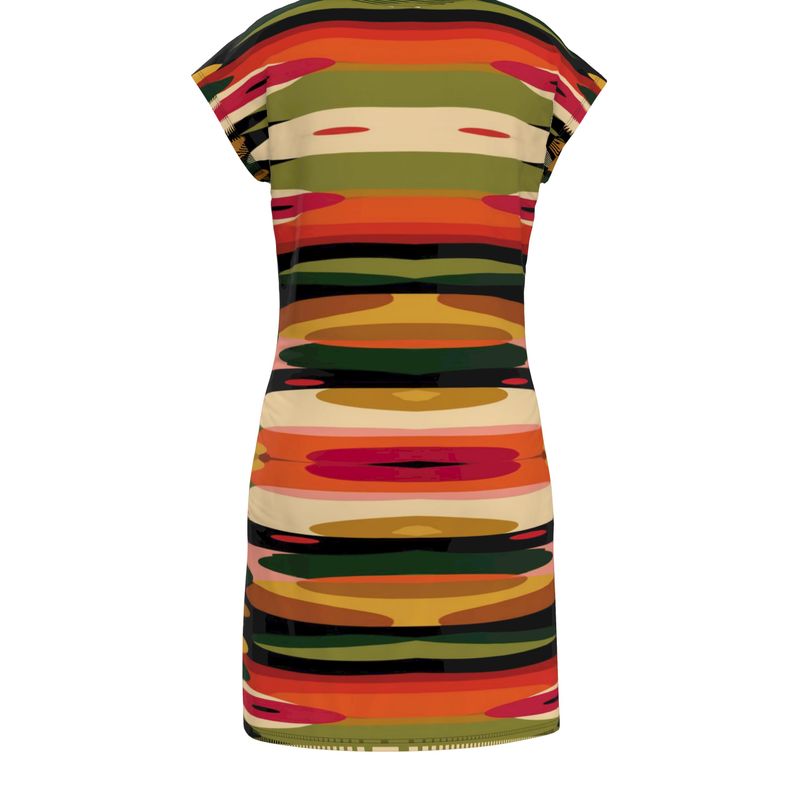 MV Couture Damen T Shirt-Kleid | The Golden Autumn Edition