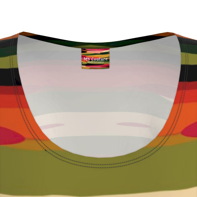 MV Couture Damen T Shirt-Kleid | The Golden Autumn Edition