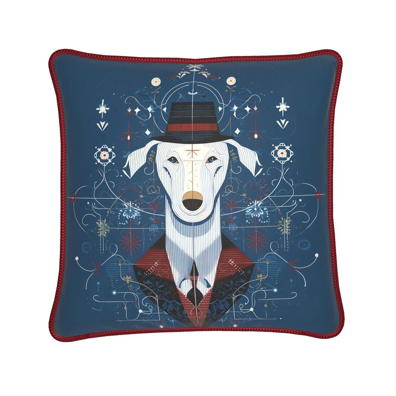 MV Couture Seidenkissen mit Daunenfüllung und edlem Kordelsaum | The Pet Lovers Edition