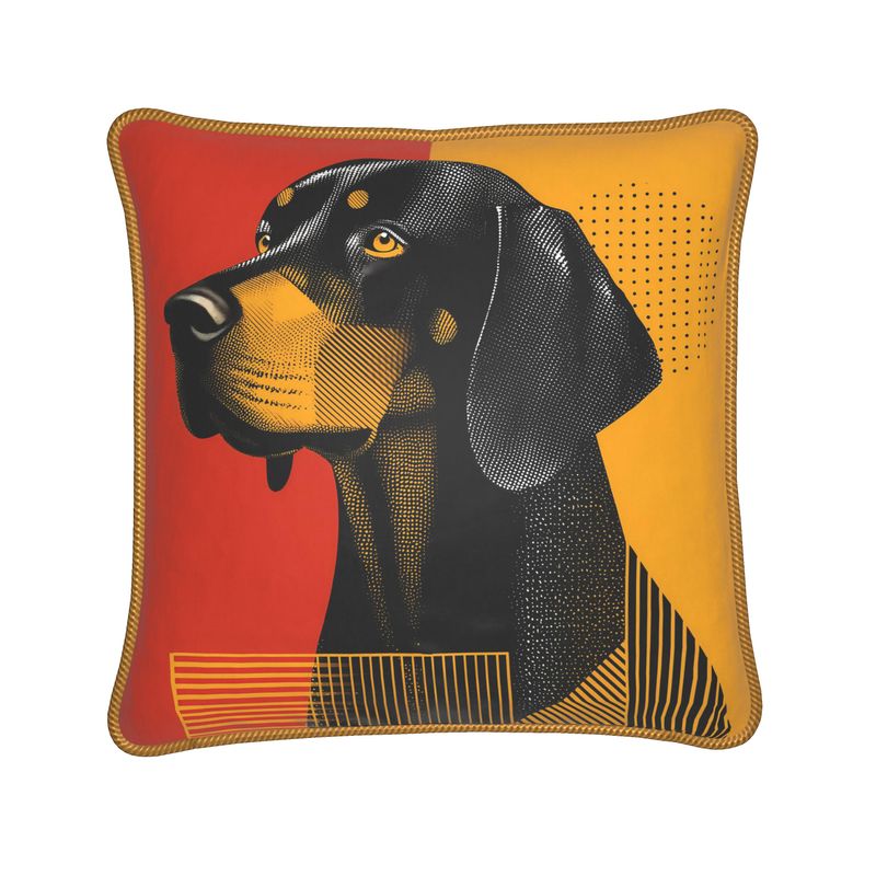 MV Couture Seidenkissen mit Daunenfüllung und edlem Kordelsaum | The Pet Lovers Edition