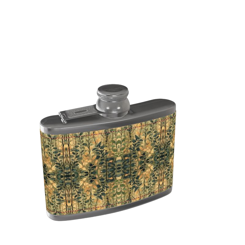 MV Couture Leder Flachmann