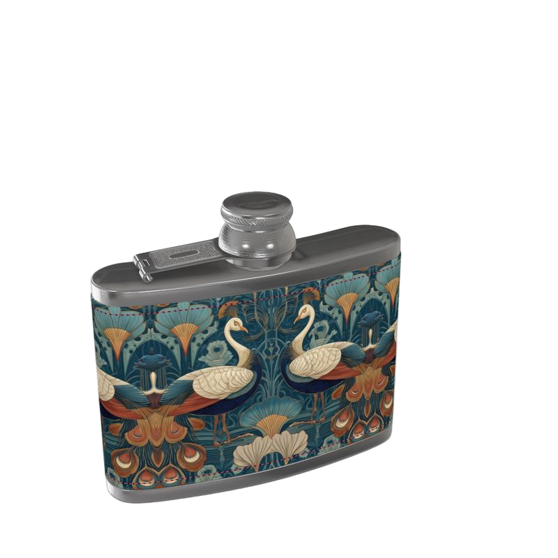 MV Couture Leder Flachmann