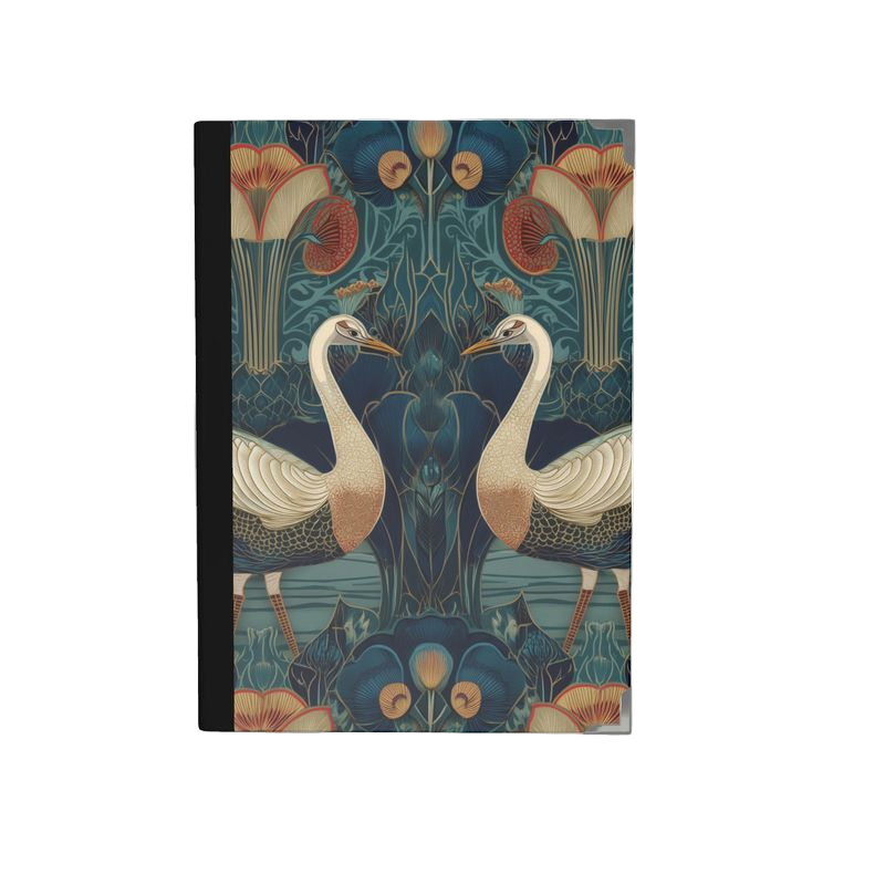 MV Couture Notizbuch - Monroe Satin, Metallecken, luxuriöses, beiges Papier - für besondere Gedanken