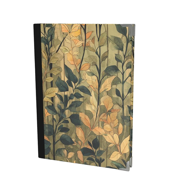 MV Couture Notizbuch - Monroe Satin, Metallecken, luxuriöses, beiges Papier - für besondere Gedanken