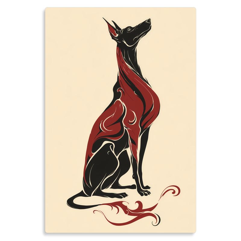 MV Couture Aluminiumdruck 40x60 cm | The Pet Lovers Edition