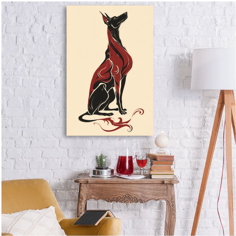 MV Couture Aluminiumdruck 40x60 cm | The Pet Lovers Edition