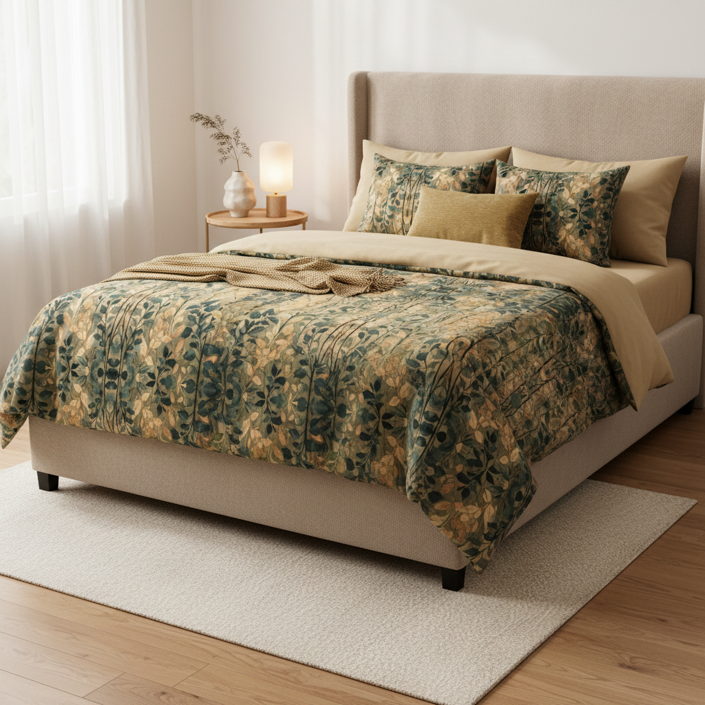 MV Couture Bettwäsche Bio-Baumwolle in Hotel-Qualität (Fadenzahl 300) - 140x200 cm