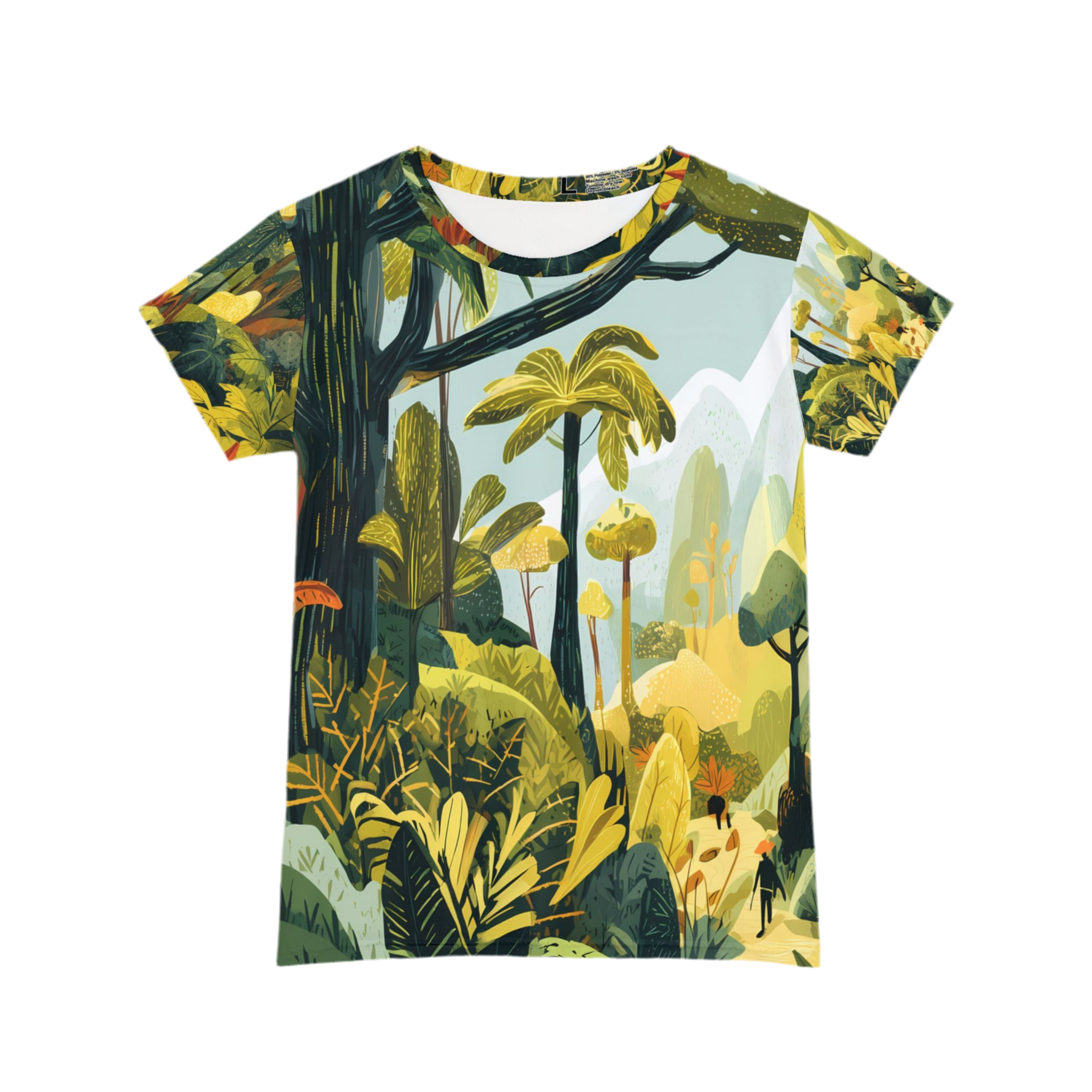Women's Shirt "Jungle Sonata" - Wilderness Whisper No. 77