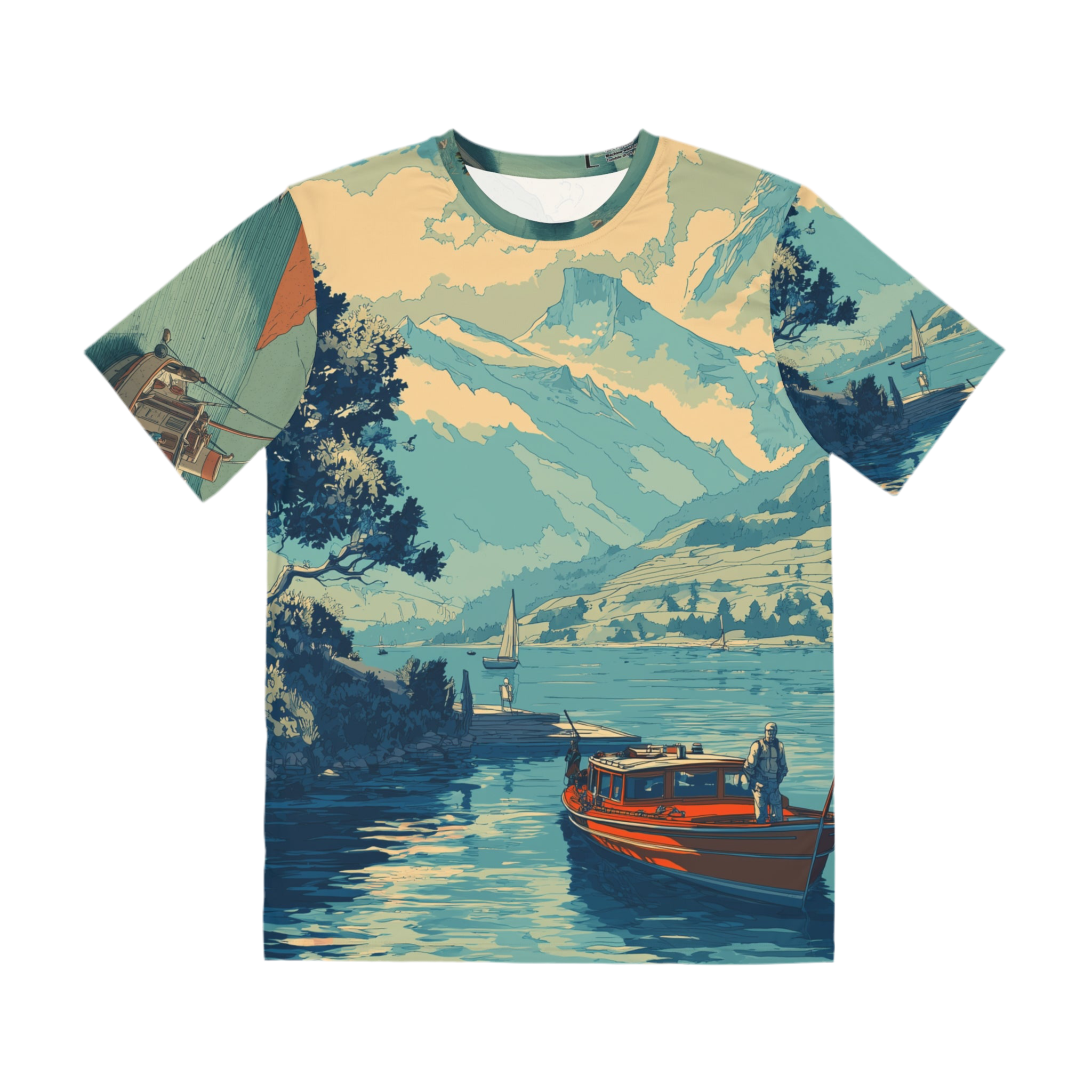 Männer Shirt "Scenic Landscape", Below & Beyond No. 01