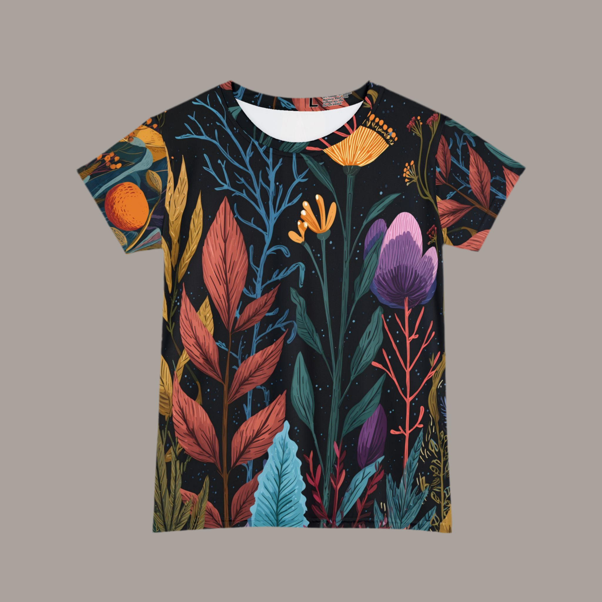 Maison Verne Damen Shirt "Starlit Grove" - Cosmic Botanicals No. 64