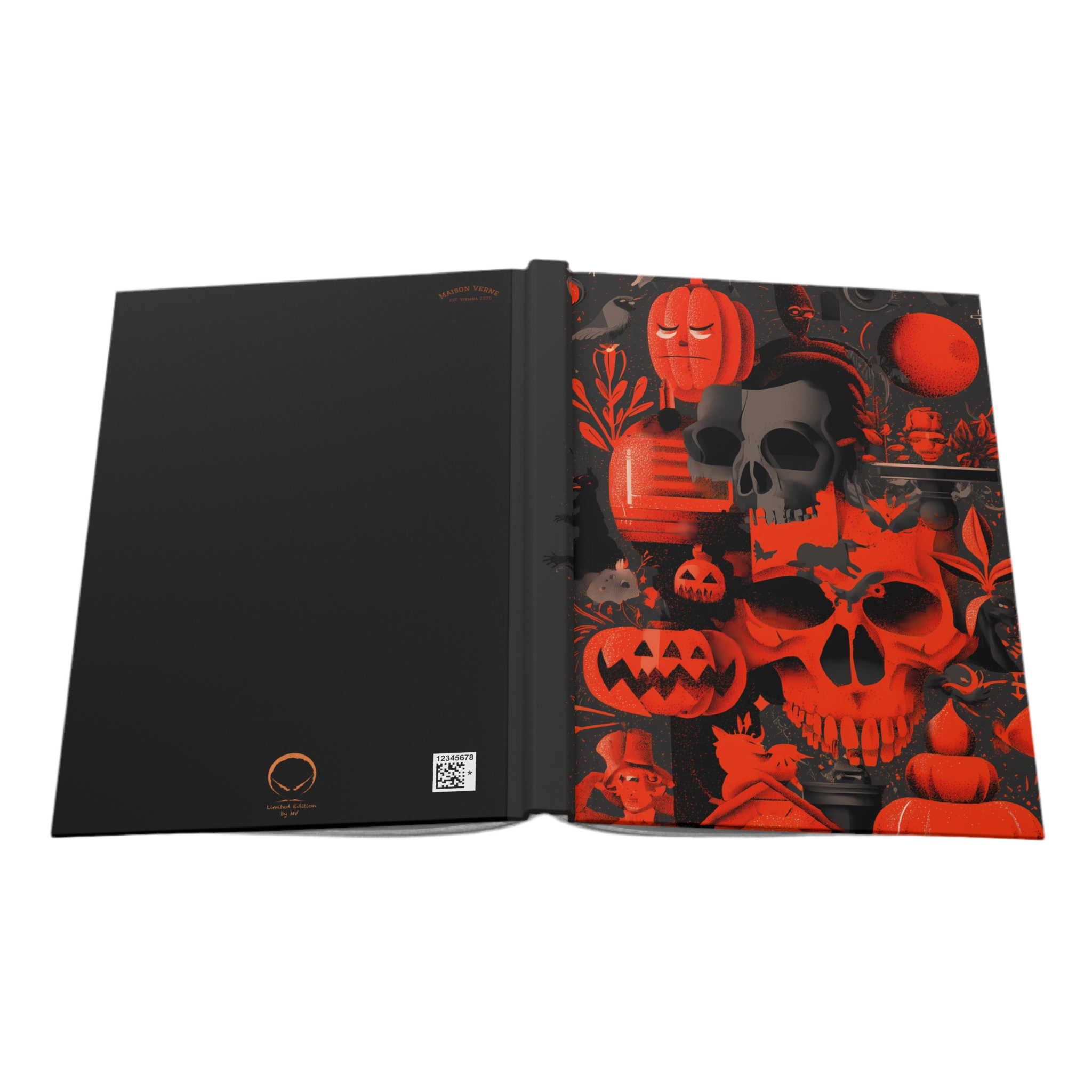 Maison Verne Halloween Ltd. Edition Hardcover Journal "Macabre Symphony" - 🎃👻 Wicked Elegance No. 49 👻🎃
