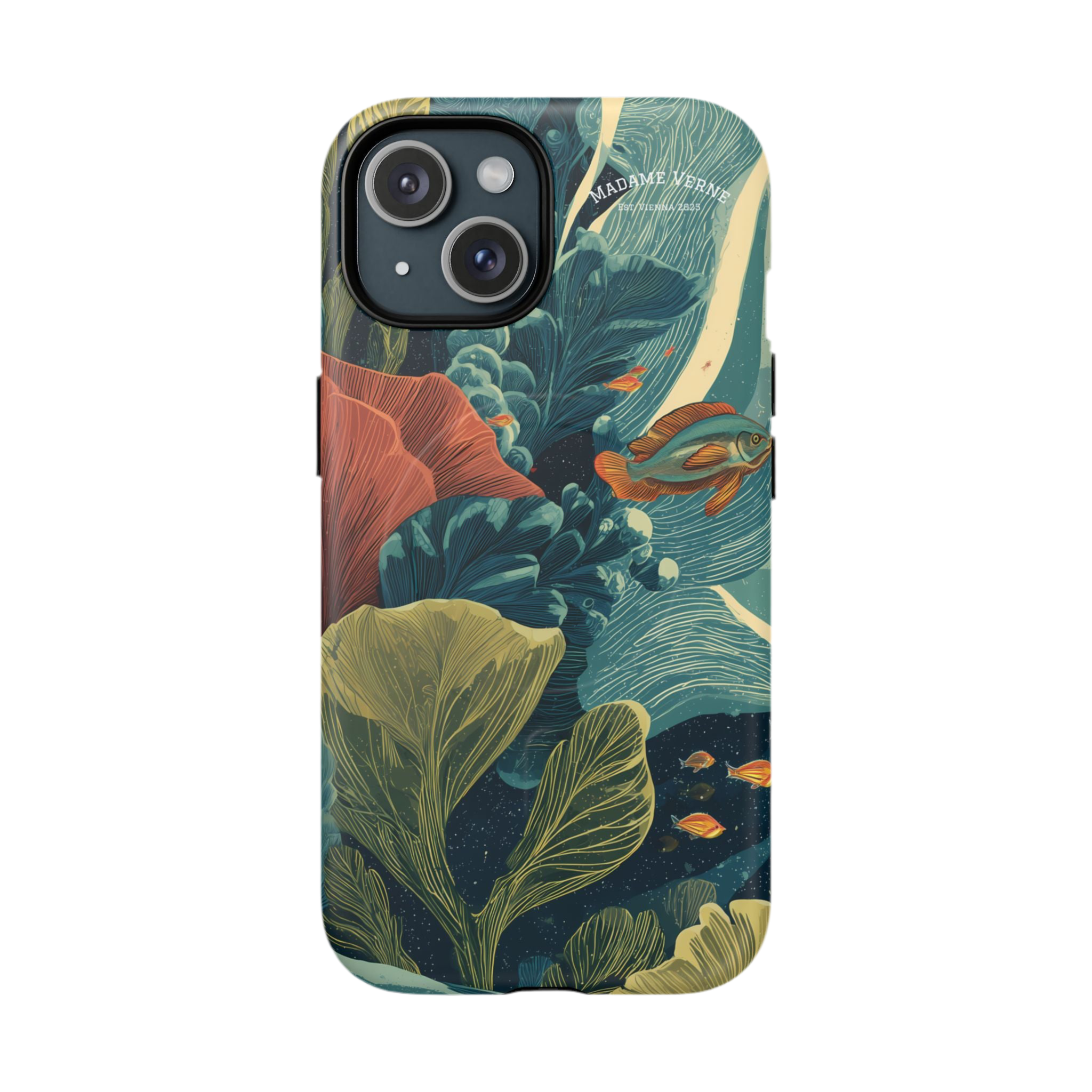 MagSafe iPhone Case "Celestial Reef" - Cosmic Botanicals No. 66