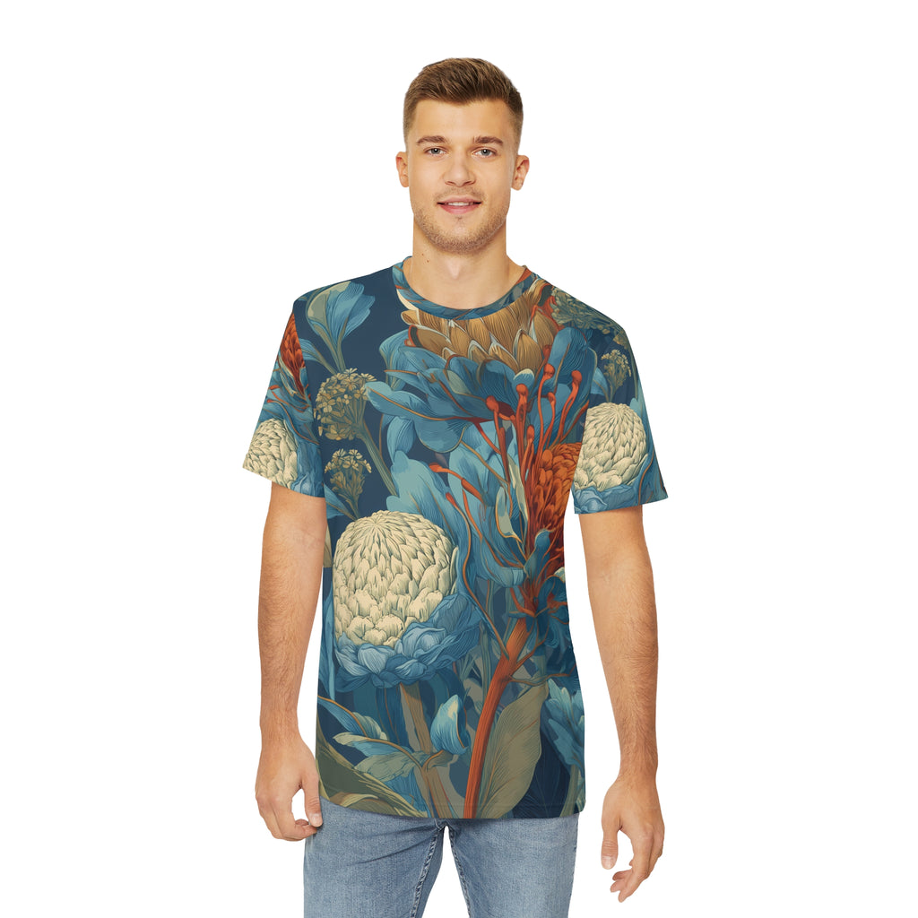Men's Shirt "Protea Reverie", Cosmic Botanicals No. 62