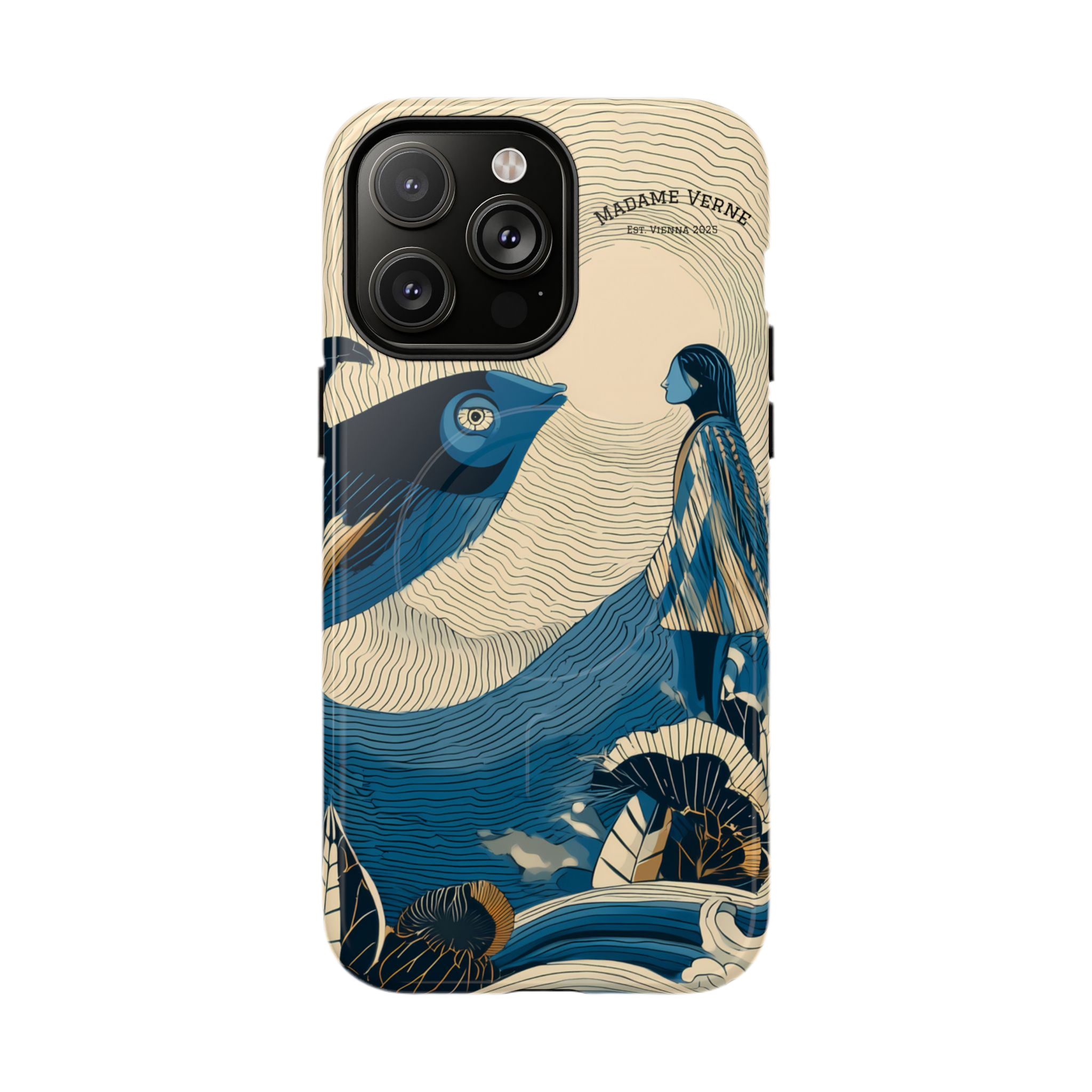 MagSafe iPhone Case "Moonlight Parley" - Opal Depths No. 40