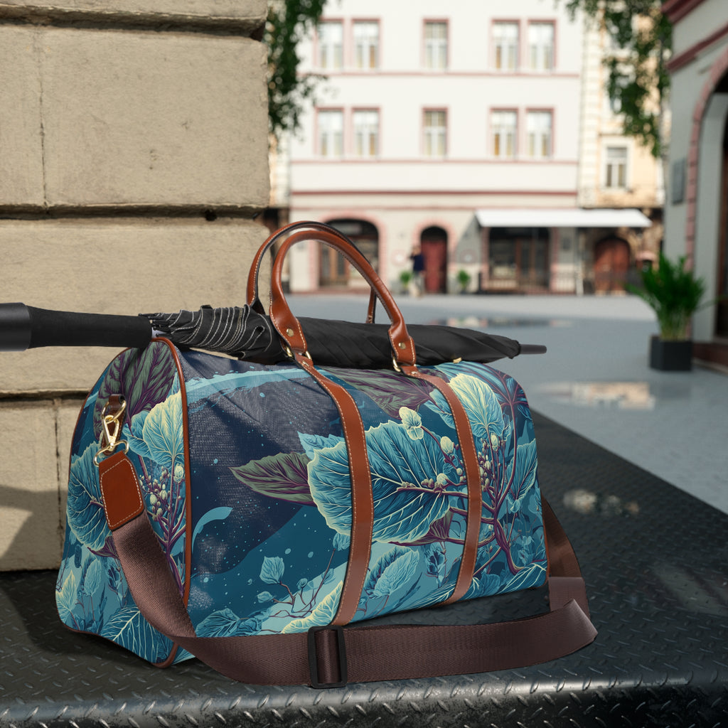 Maison Verne Reisetasche "Galactic Veins" - Cosmic Botanicals No. 89