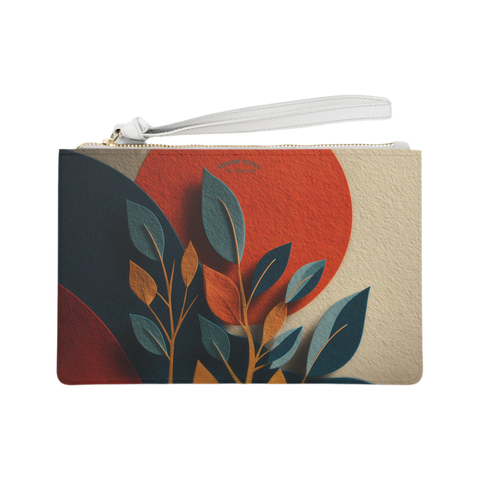 Clutch Bag "Sunlit Leaves" - Golden Autumn No. 48