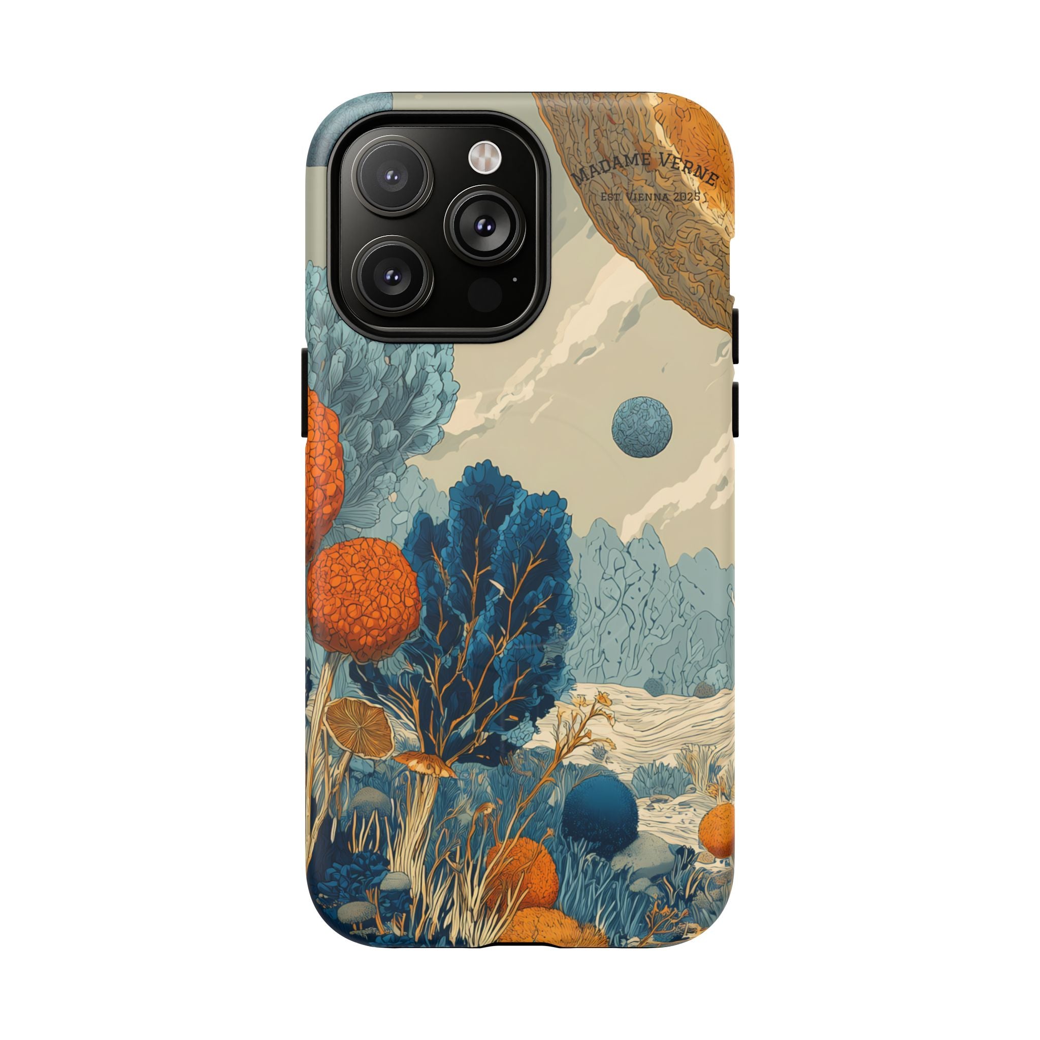 MagSafe iPhone-Schutzhülle "Ethereal Meadow" - Cosmic Botanicals No. 85