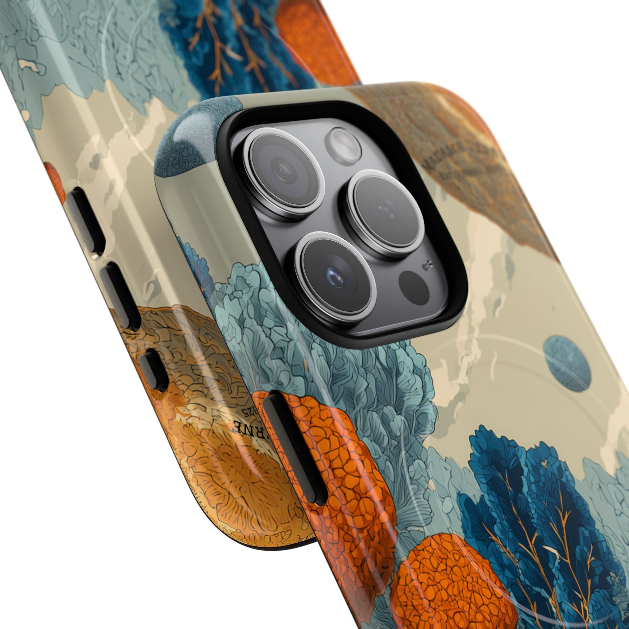 MagSafe iPhone-Schutzhülle "Ethereal Meadow" - Cosmic Botanicals No. 85