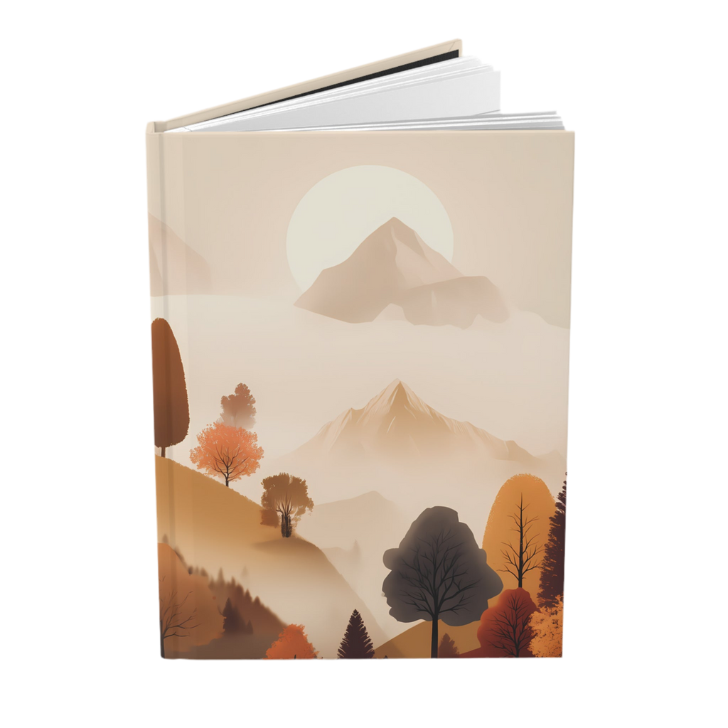 Maison Verne Hardcover Journal "Whispers of Autumn Light" - Golden Autumn No. 13