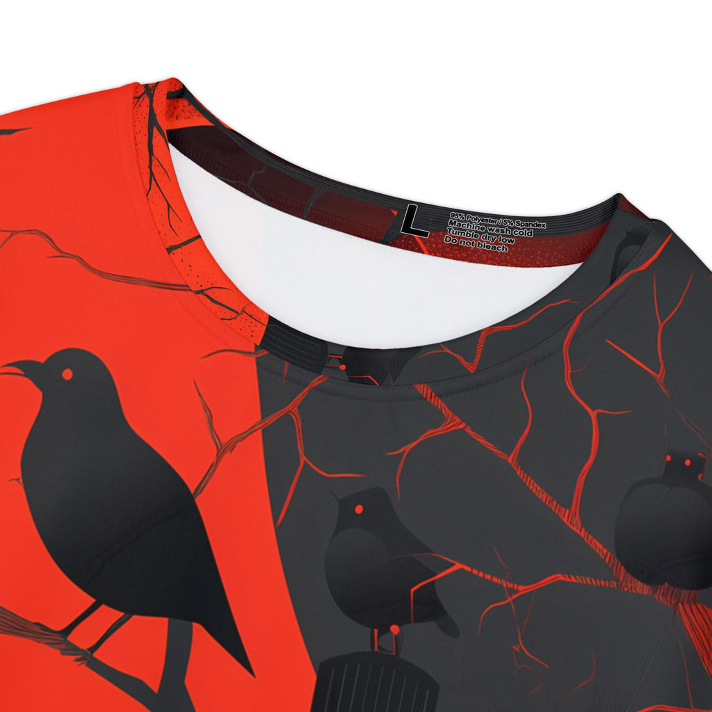Maison Verne Halloween Ltd. Edition Plus Size Damen Shirt "Ravens Reign" - 🎃👻 Wicked Elegance No. 61 👻🎃