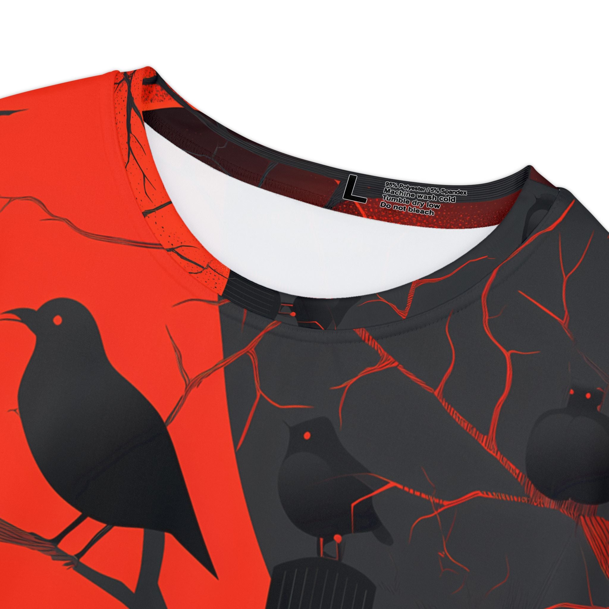 Maison Verne Halloween Ltd. Edition Plus Size Damen Shirt "Ravens Reign" - 🎃👻 Wicked Elegance No. 61 👻🎃
