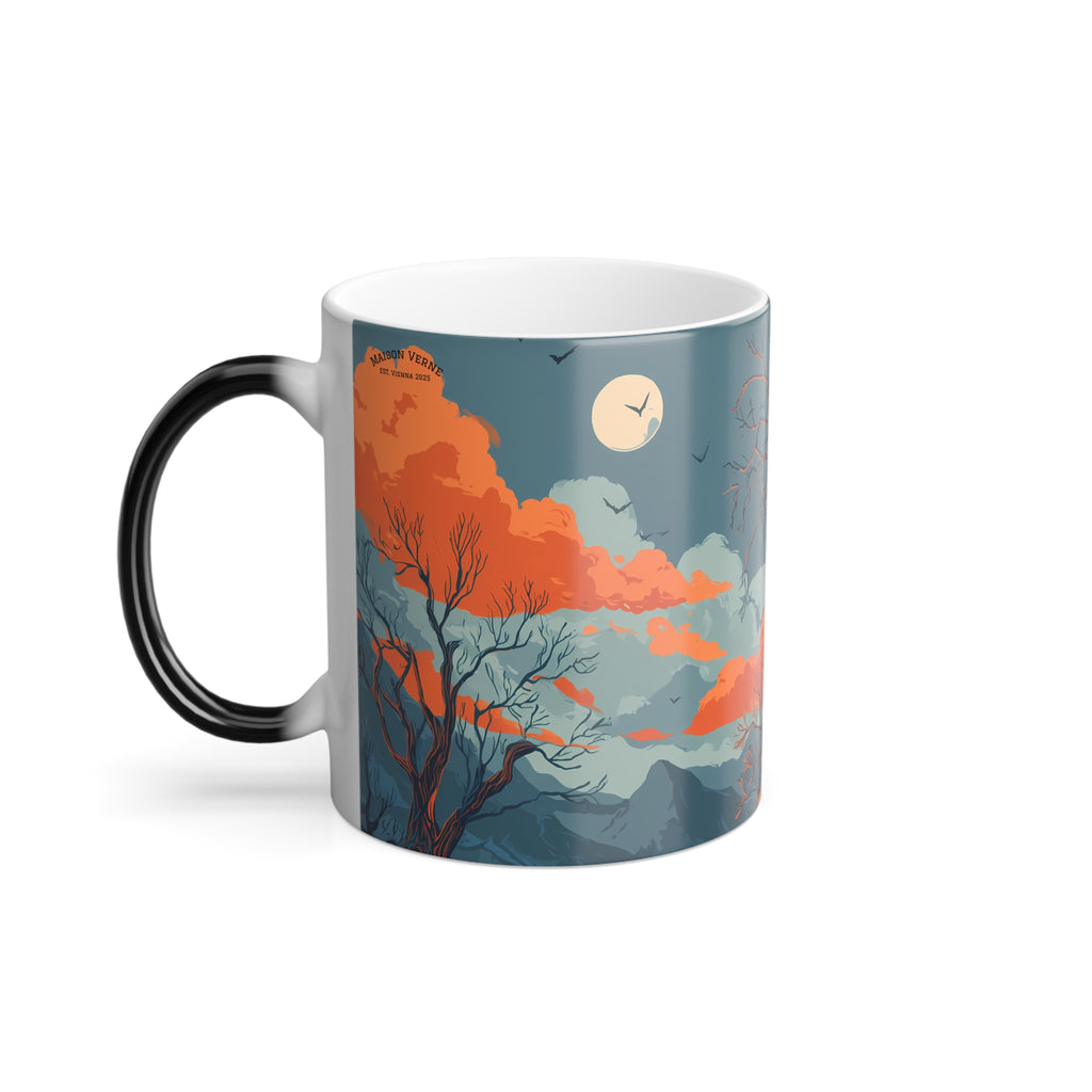 Maison Verne Halloween Ltd. Edition Zaubertasse "Moonlit Manor" - 🎃👻 Wicked Elegance No. 30 👻🎃