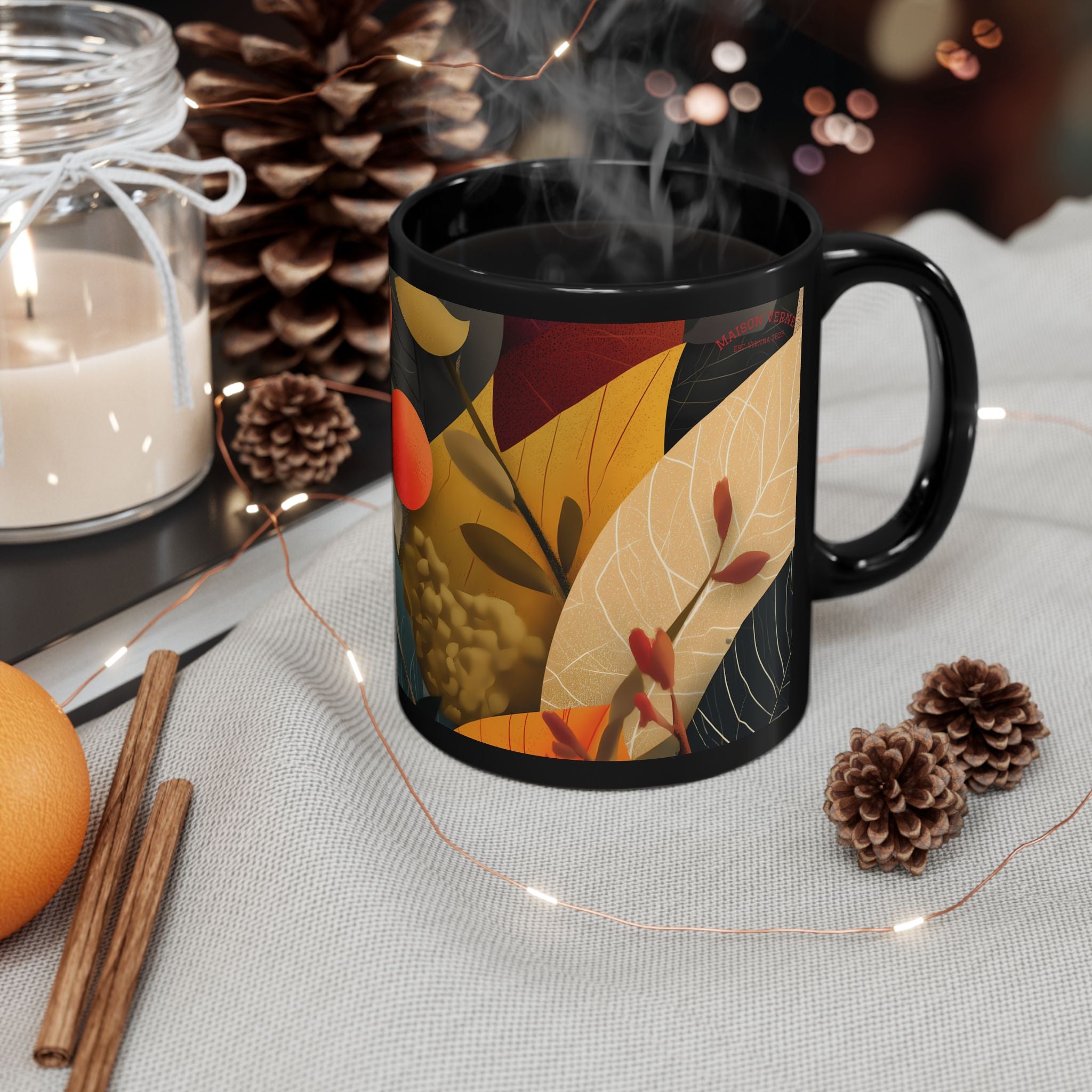Coffee cup "Harvest Whispers" - Golden Autumn No. 70