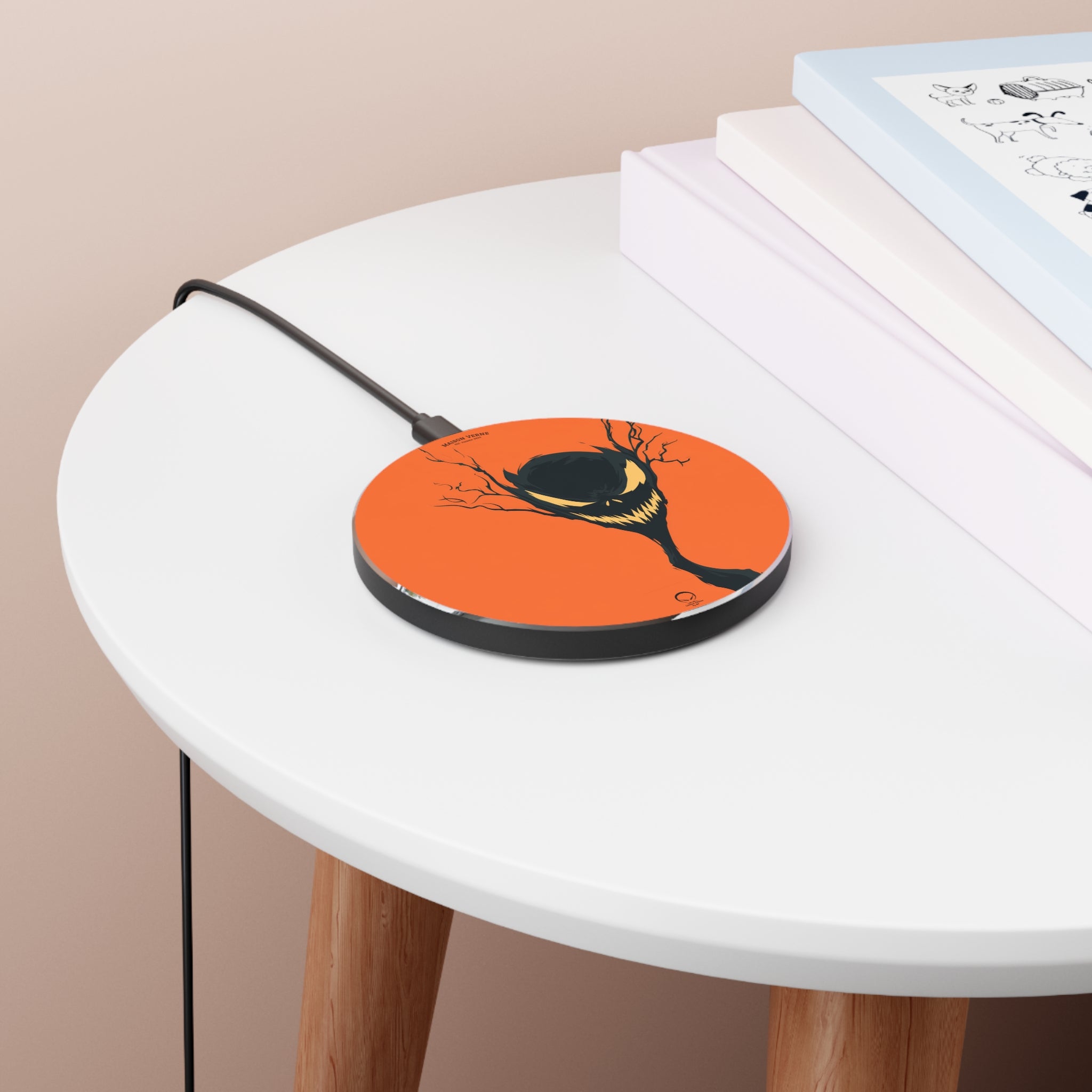 Maison Verne Halloween Ltd. Edition Wireless Charger "The Grinning Tree" - 🎃👻 Wicked Elegance No. 26 👻🎃