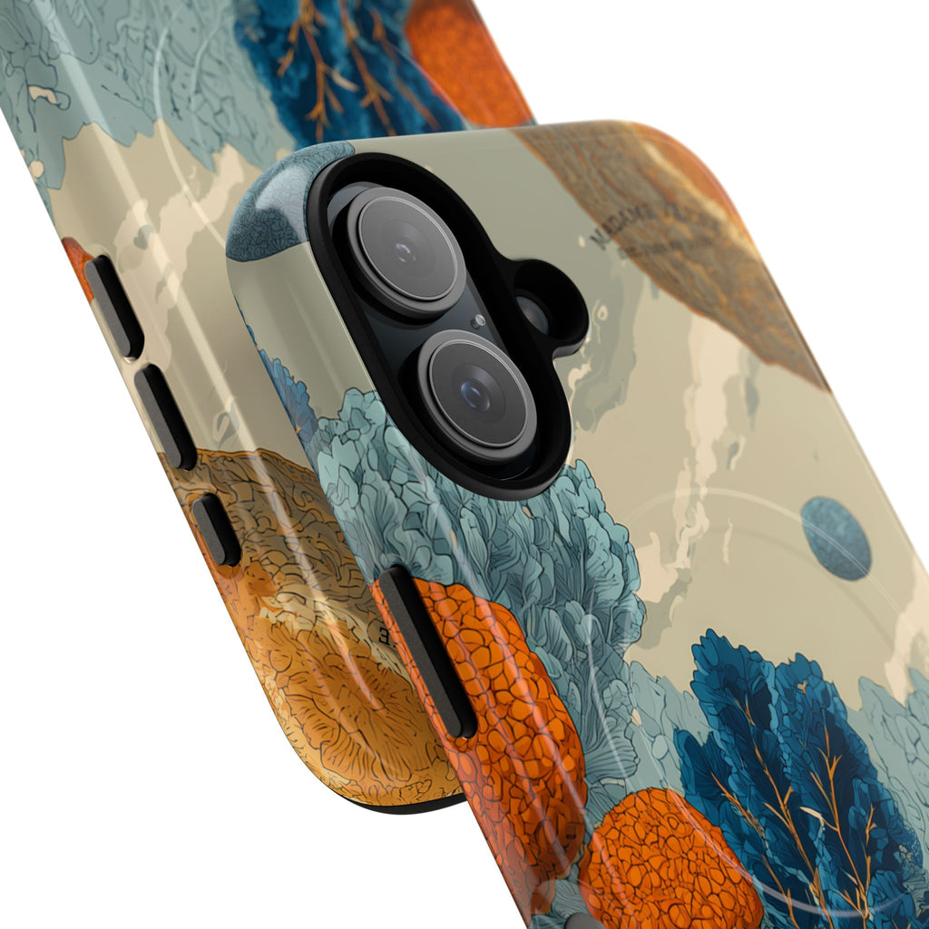 MagSafe iPhone Case "Ethereal Meadow" - Cosmic Botanicals No. 85