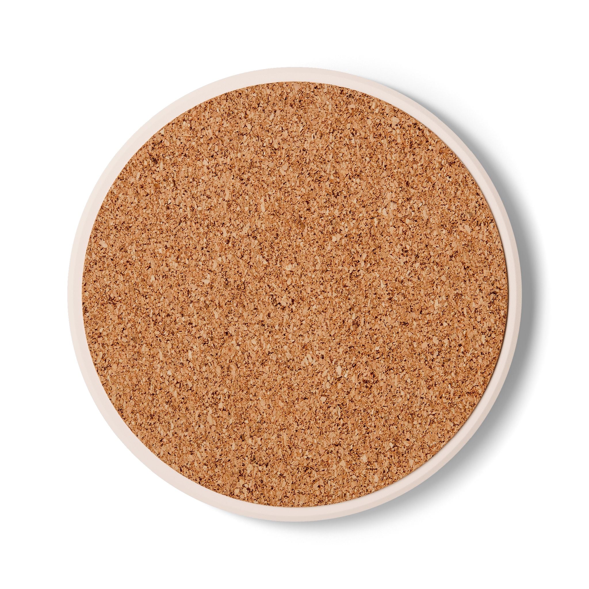 Ceramic coaster "Sunlit Leaves" - Golden Autumn No. 48