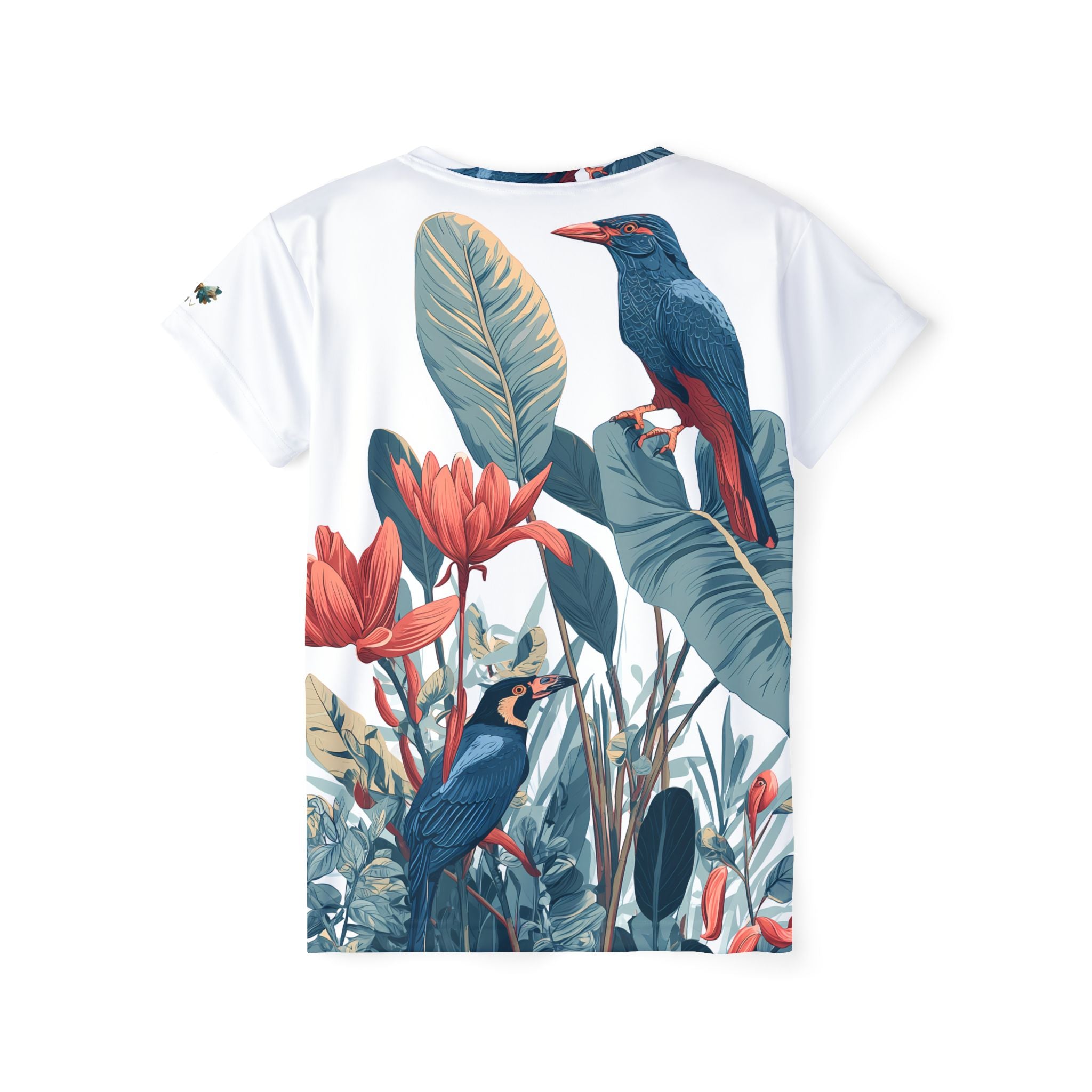 Plus Size Damen T-shirt "Tropical Reverie" - Wilderness Whisper No. 41
