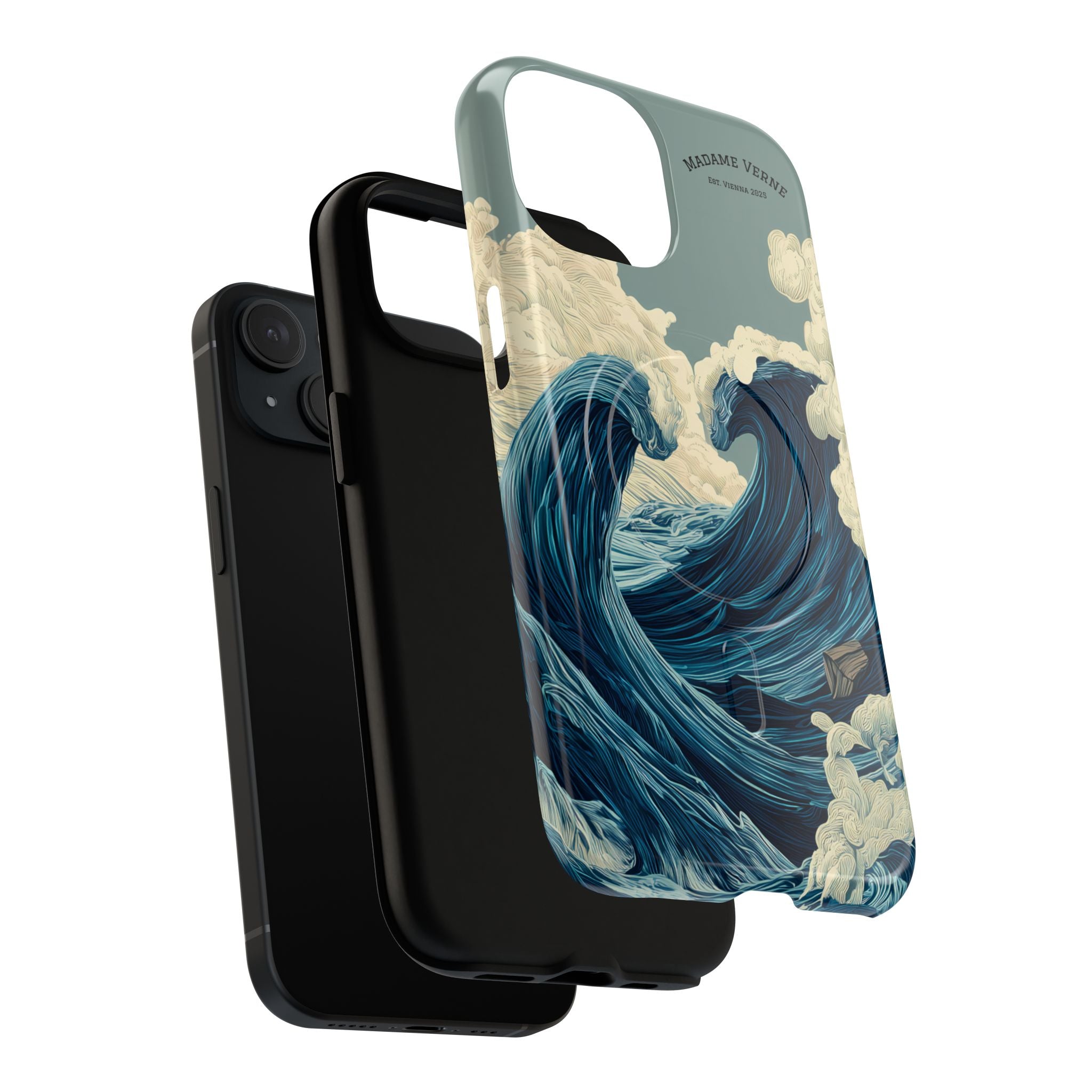 MagSafe iPhone Case "Tempest's Embrace" - Opal Depths No. 38