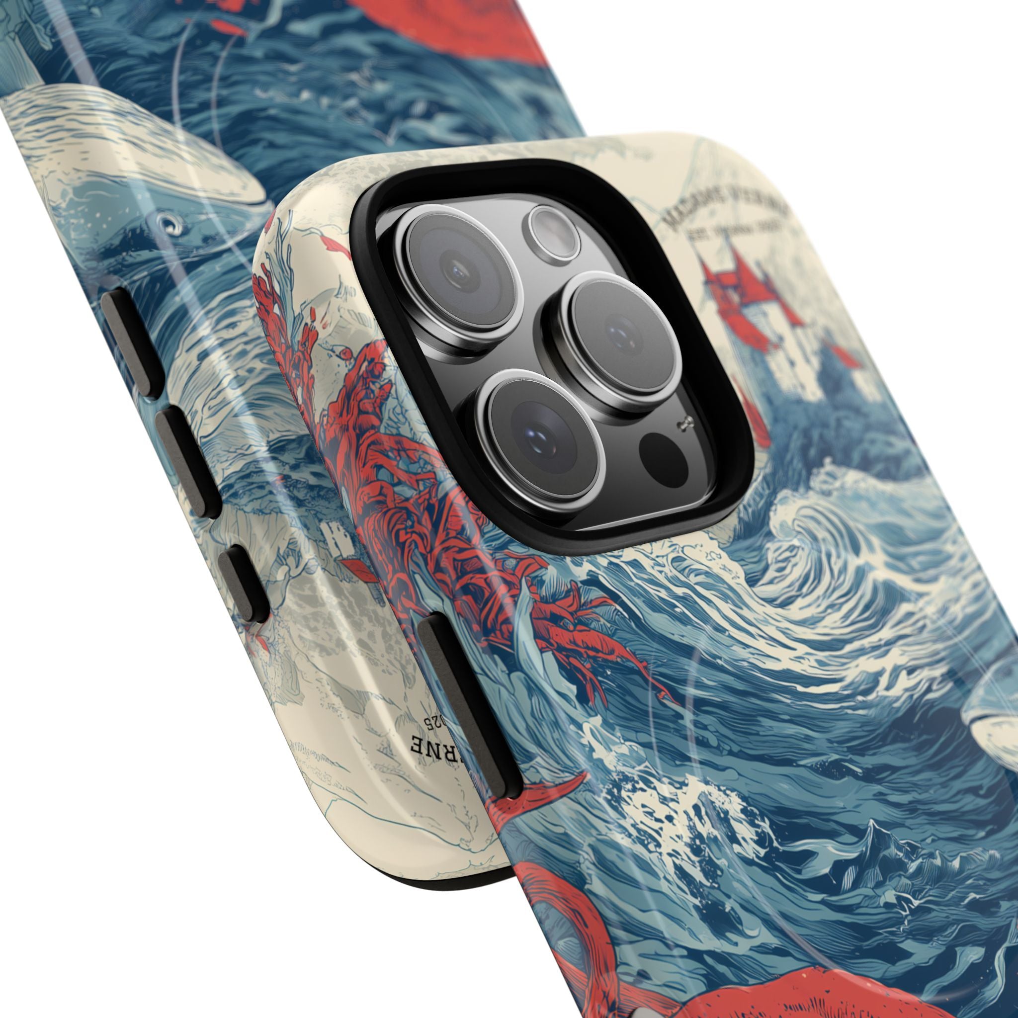MagSafe iPhone protective case "Kingdom beneath the Waves" - Opal Depths No. 26