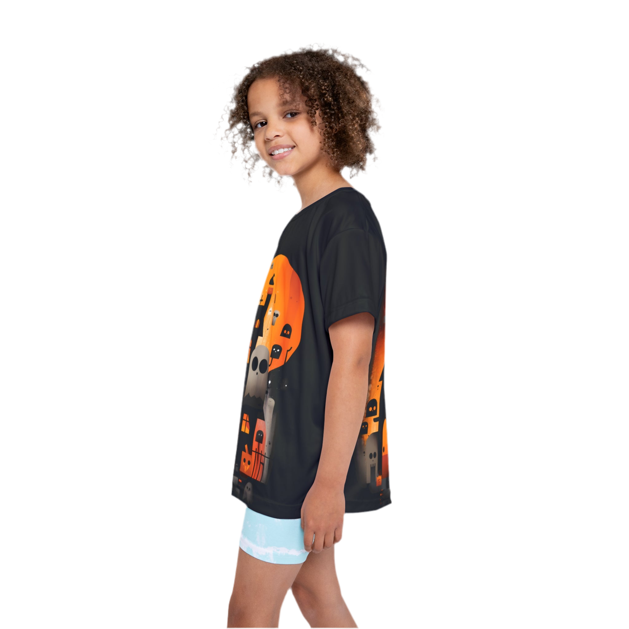 Maison Verne Halloween Ltd. Edition Kinder Shirt "Haunted Manor" - 🎃👻 Wicked Elegance No. 58👻🎃
