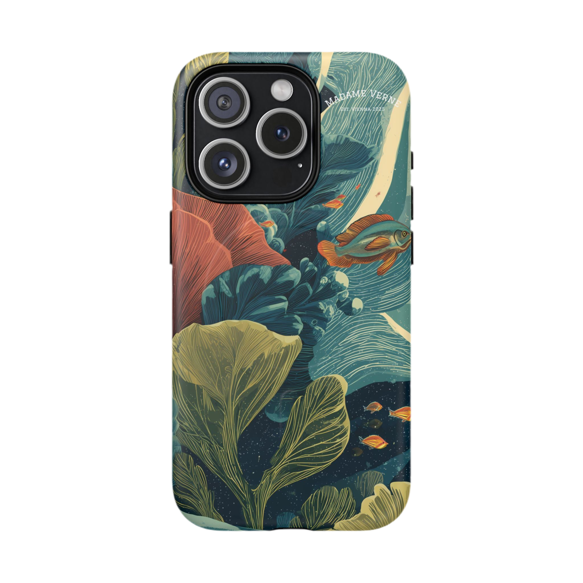 MagSafe iPhone Case "Celestial Reef" - Cosmic Botanicals No. 66