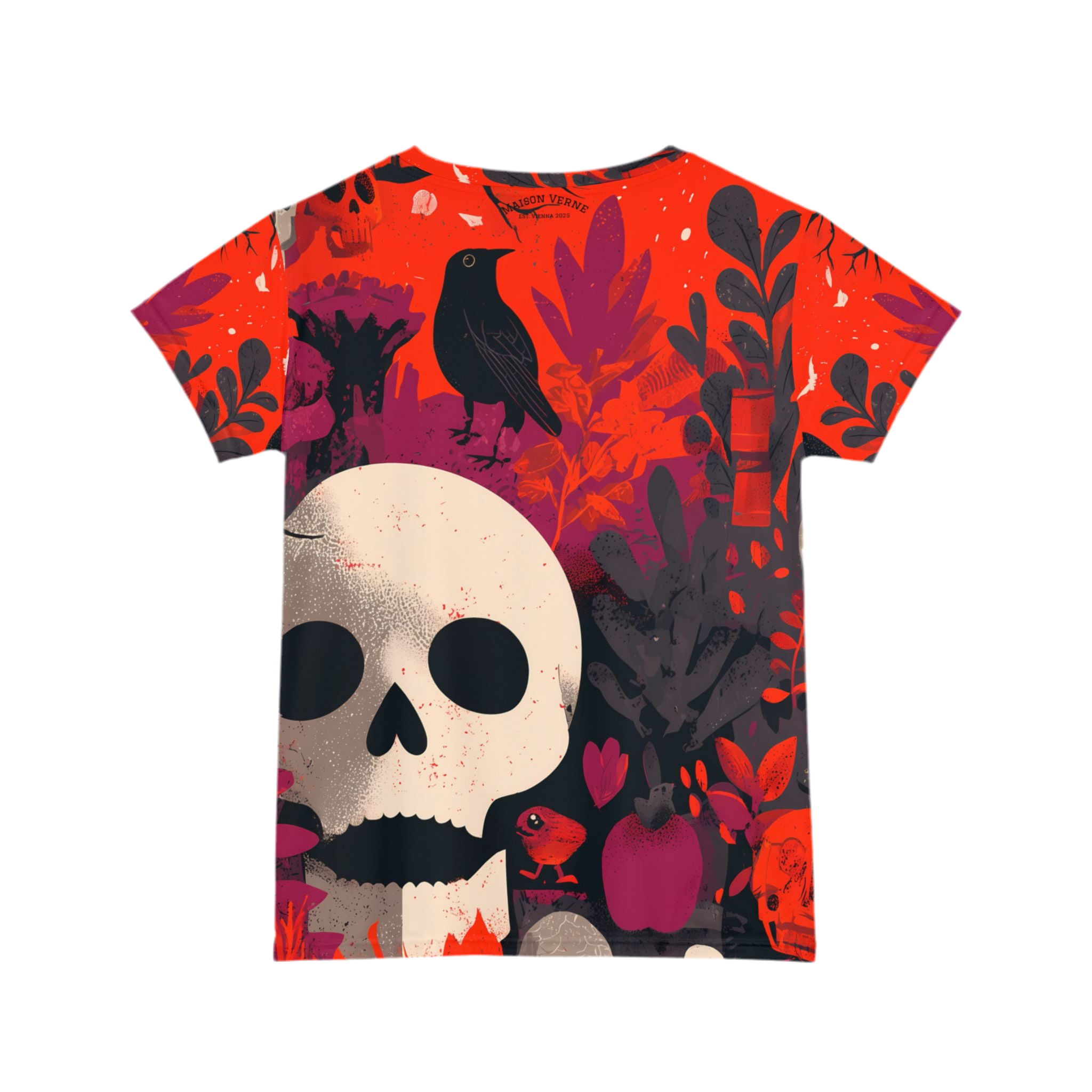 Maison Verne Halloween Ltd. Edition Plus Size Damen Shirt "Dark Harvest" - 🎃👻 Wicked Elegance No. 59 👻🎃