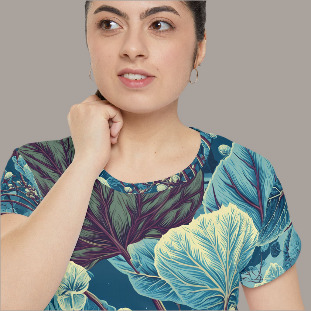 Maison Verne Damen Shirt "Galactic Veins" - Cosmic Botanicals No. 89