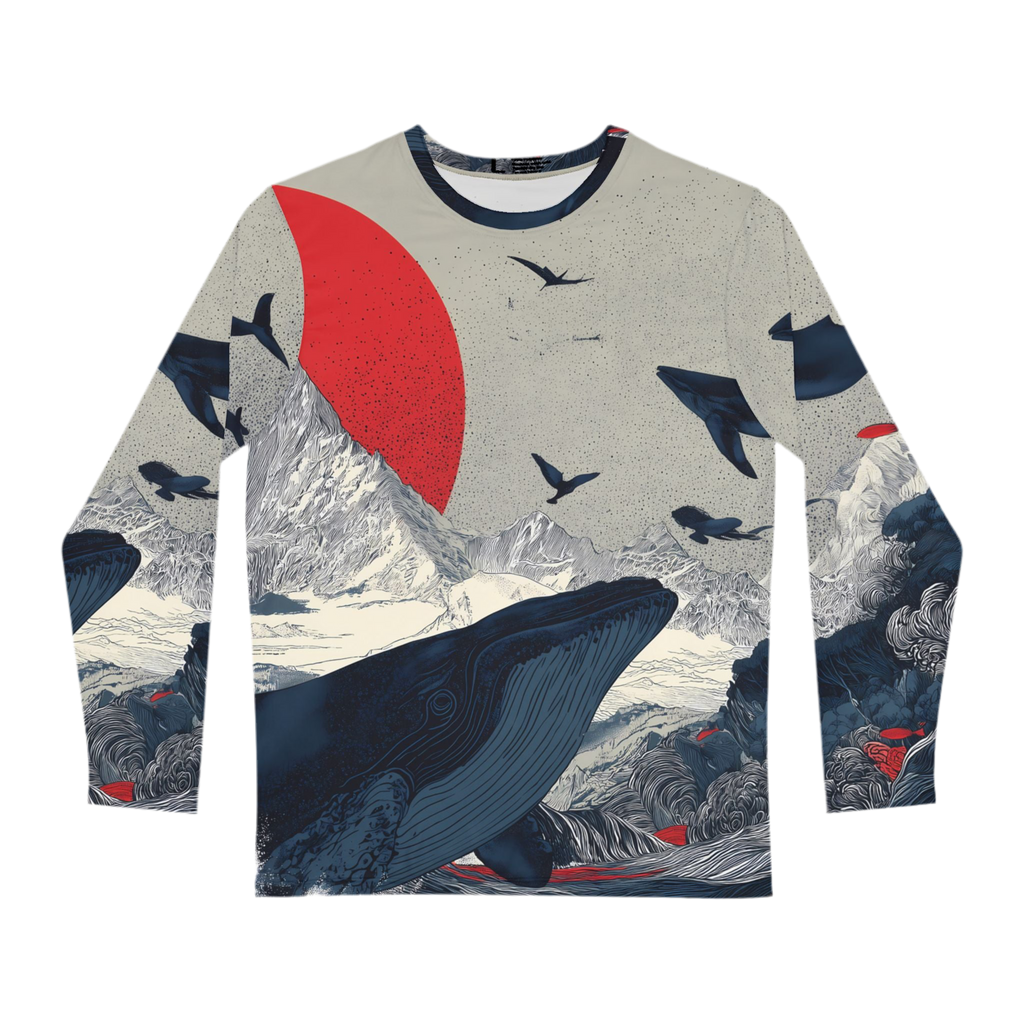 Maison Verne Männer Long Sleeve Shirt - Opal Depths No. 36