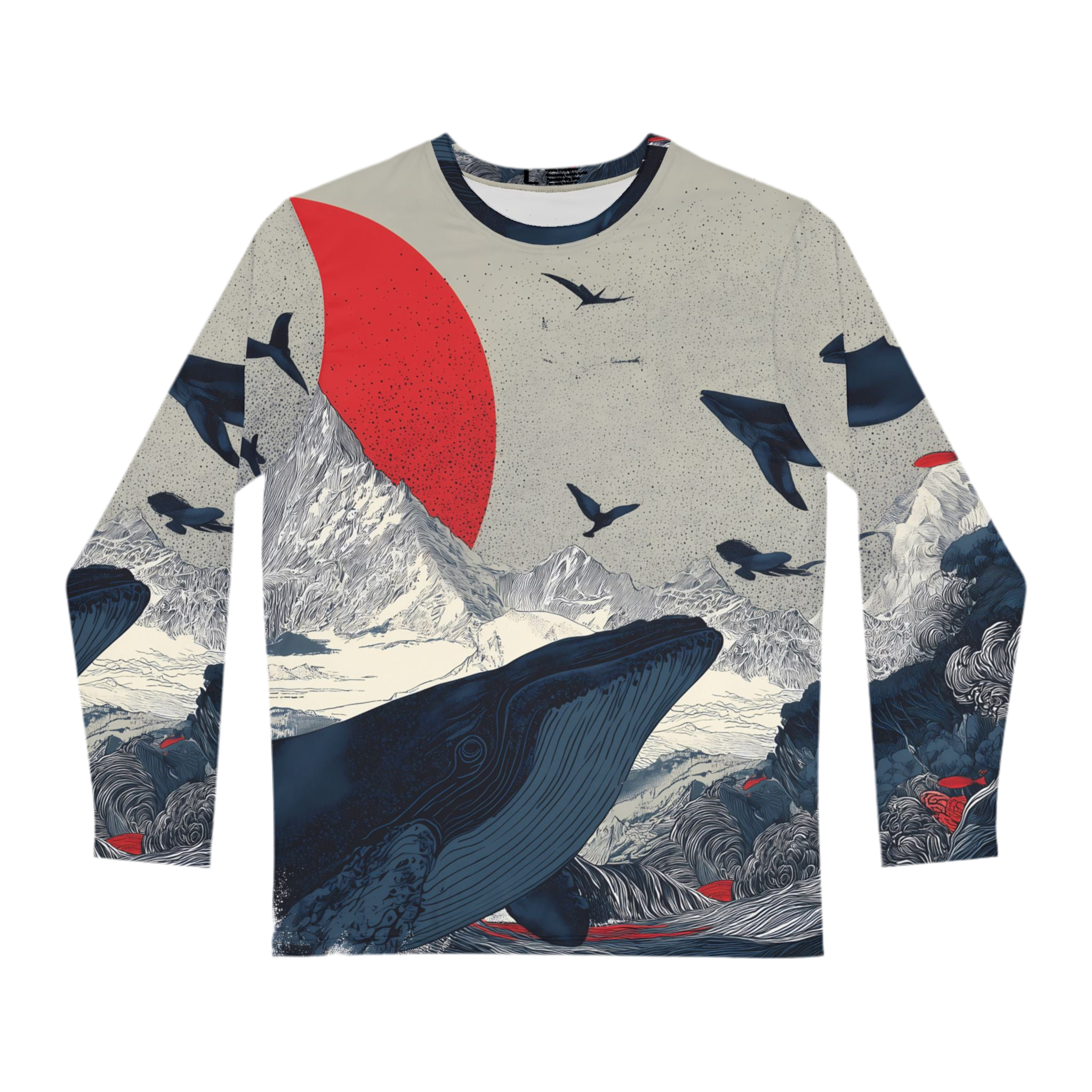 Maison Verne Männer Long Sleeve Shirt - Opal Depths No. 36