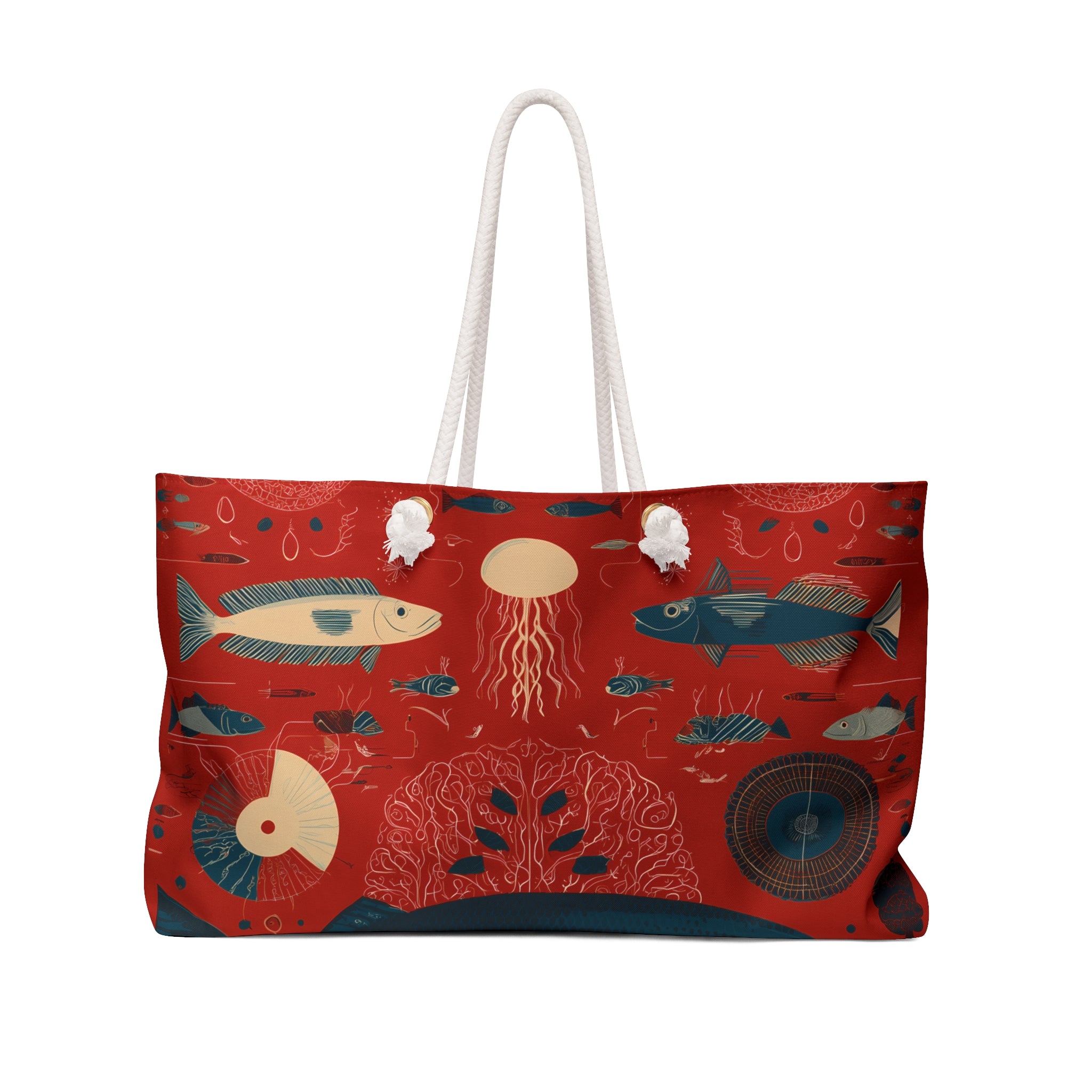 Weekender Bag "Symbols of the Sea" - Below & Beyond No. 14