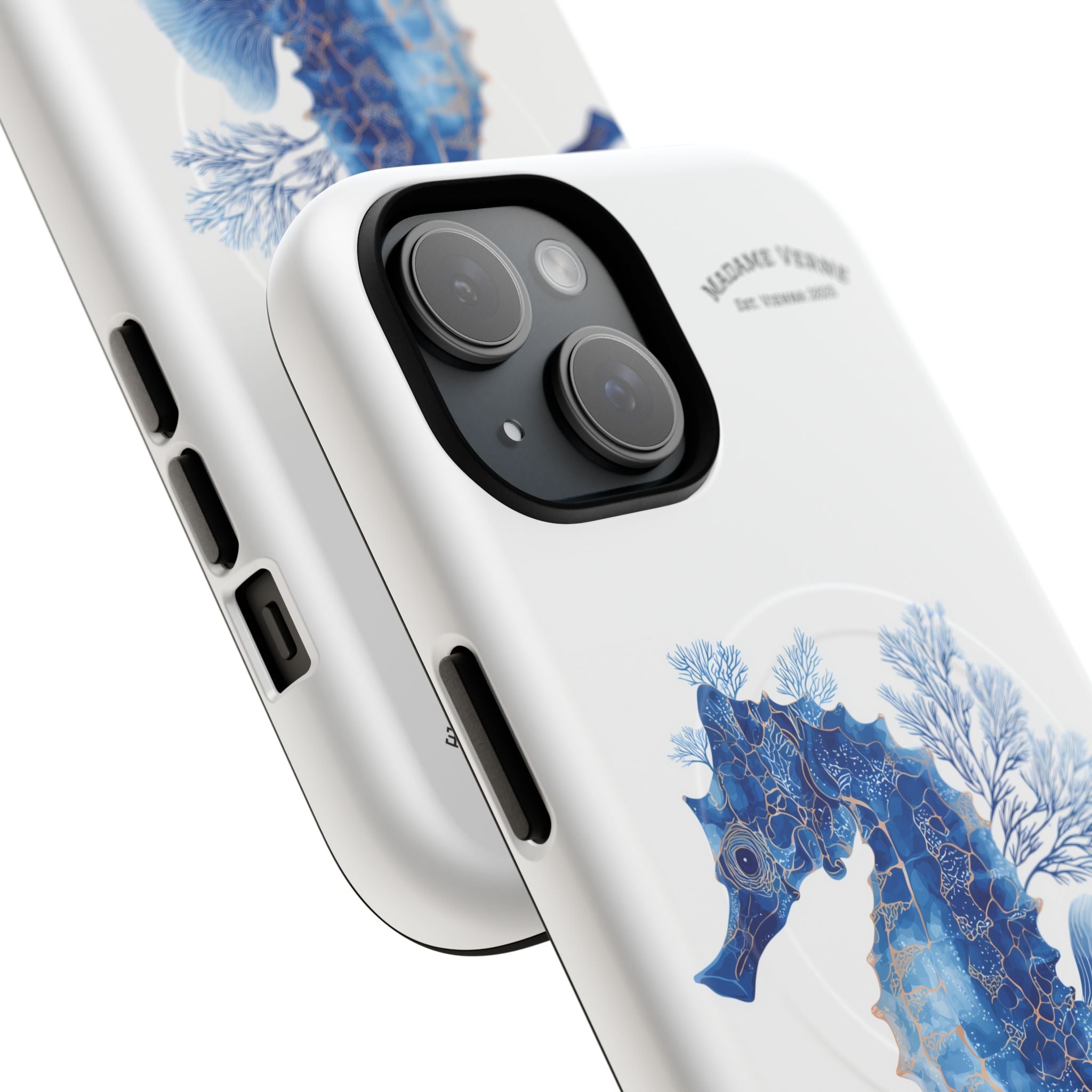 MagSafe iPhone Case "Azure Sentinel" - Opal Depths No. 32