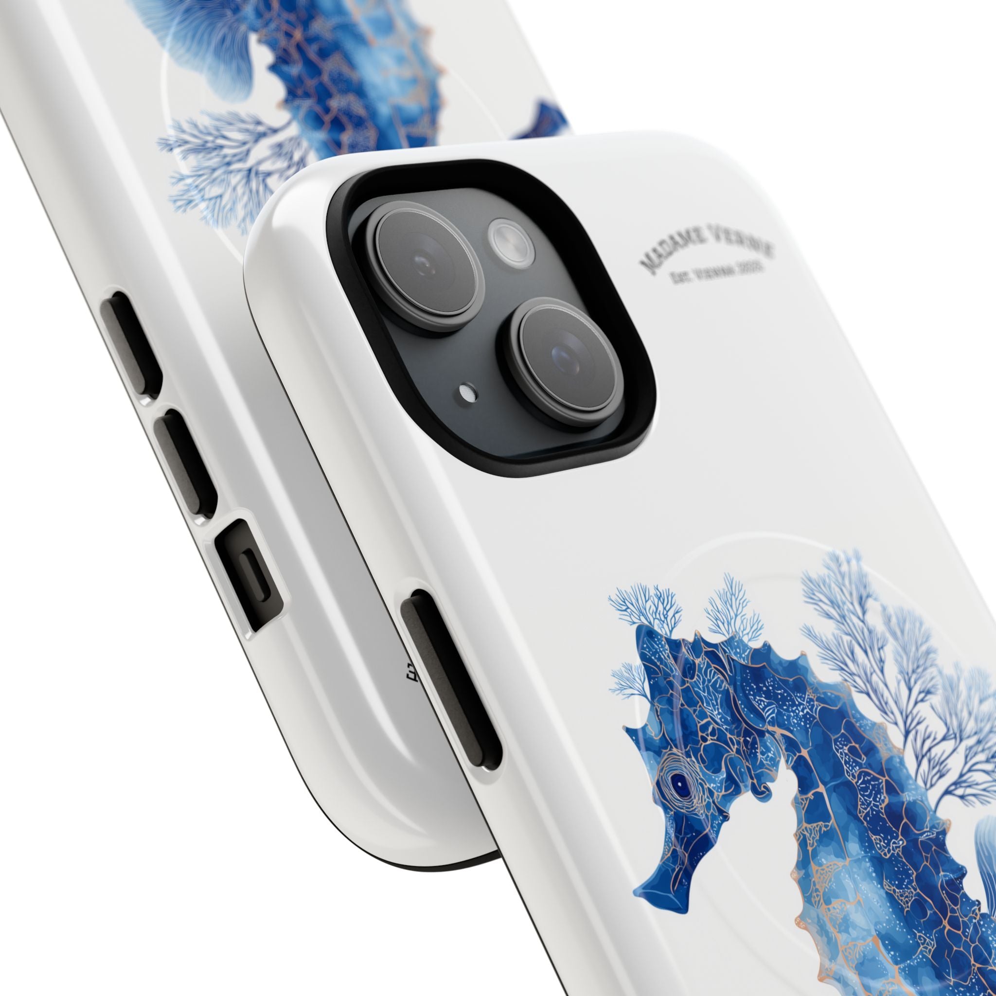 MagSafe iPhone Case "Azure Sentinel" - Opal Depths No. 32