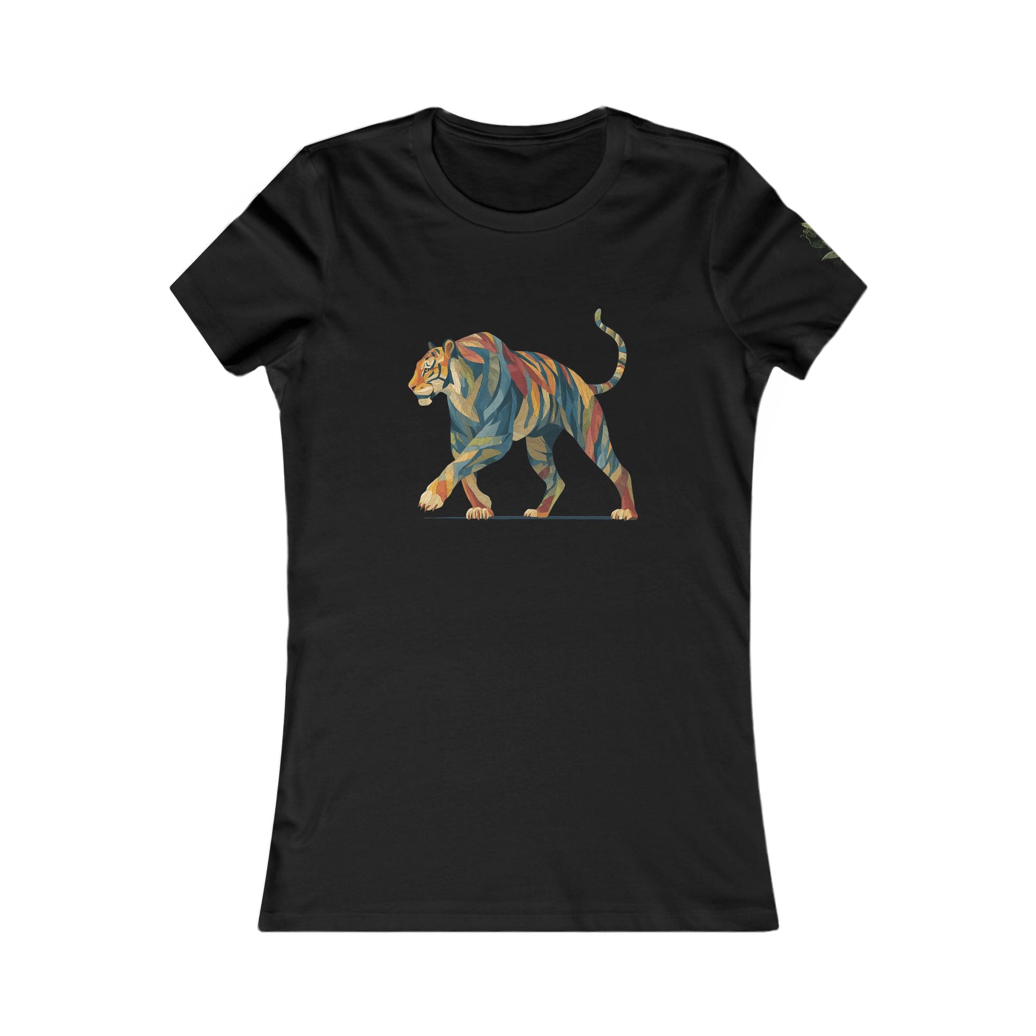 Premium women's T-shirt "Leafstrider" - Wilderness Whisper No. 03