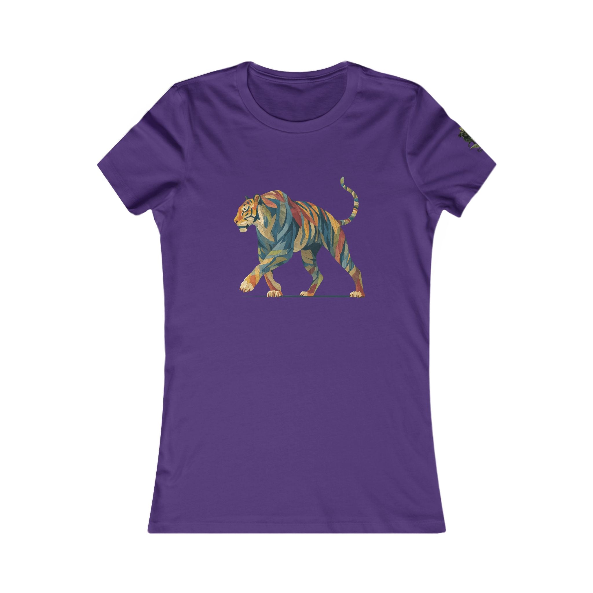 Premium women's T-shirt "Leafstrider" - Wilderness Whisper No. 03