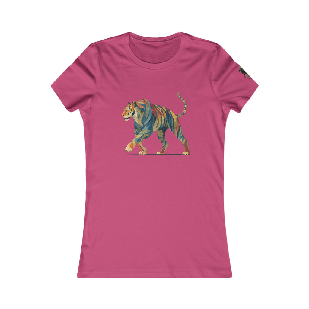 Premium women's T-shirt "Leafstrider" - Wilderness Whisper No. 03
