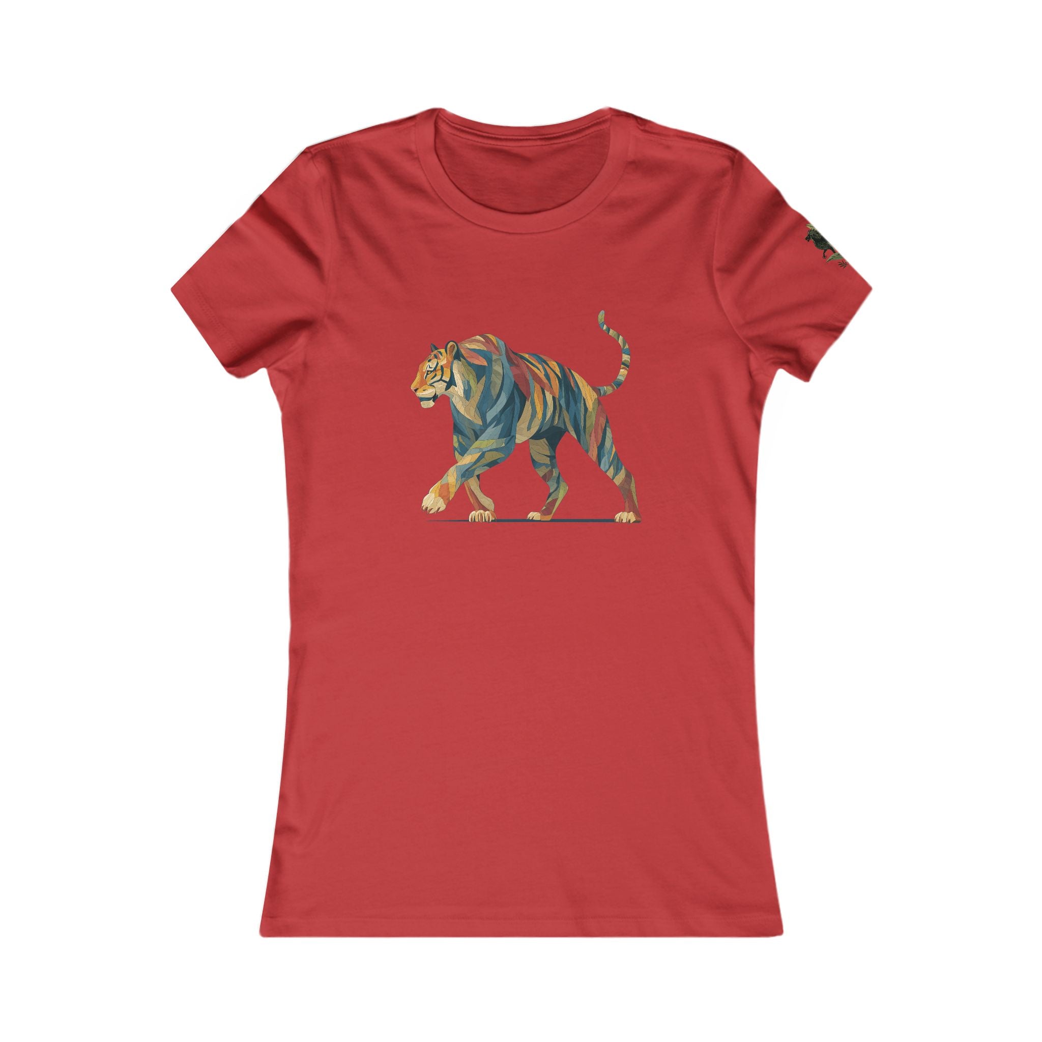 Premium women's T-shirt "Leafstrider" - Wilderness Whisper No. 03
