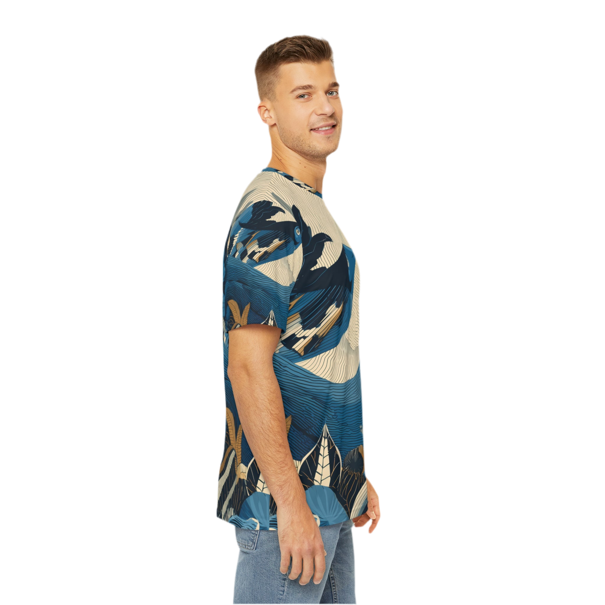 Männer Shirt "Moonlight Parley", Opal Depths No. 40
